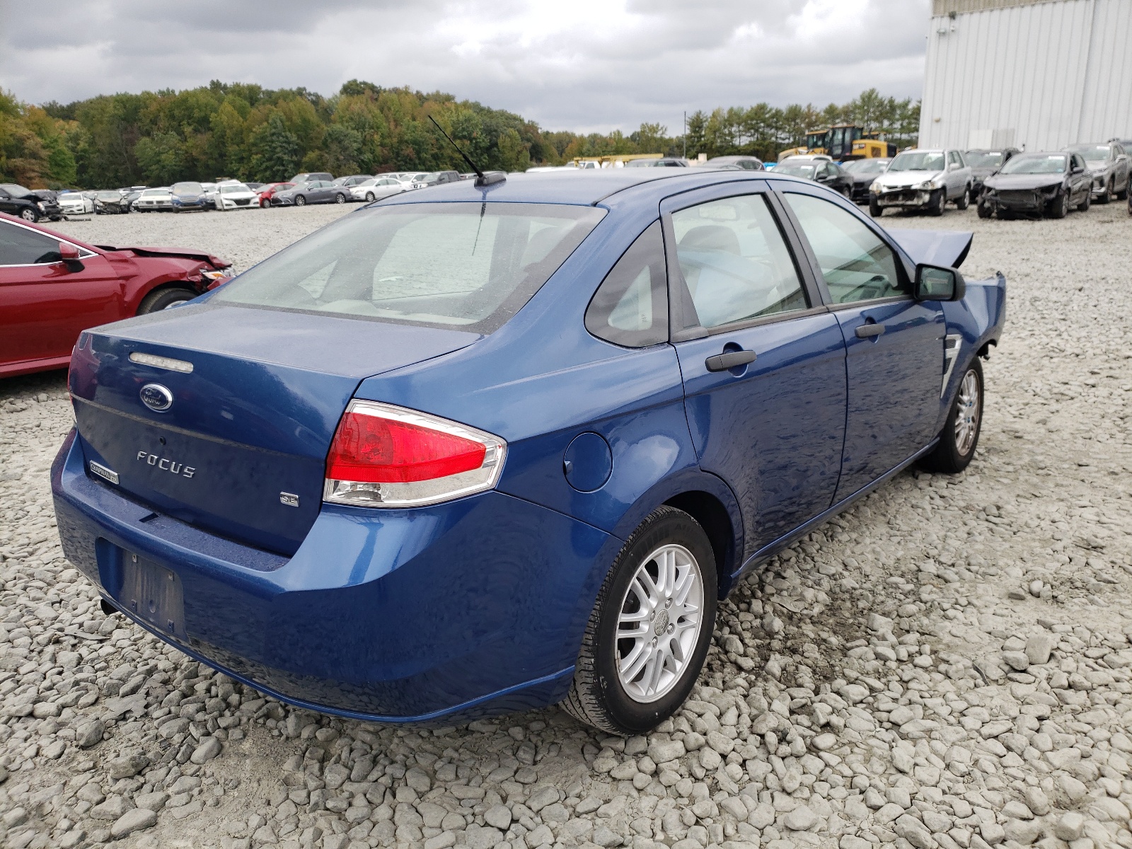 Photo 4 from auction – 2008 FORD FOCUS SE with VIN 1FAHP35N88W276350