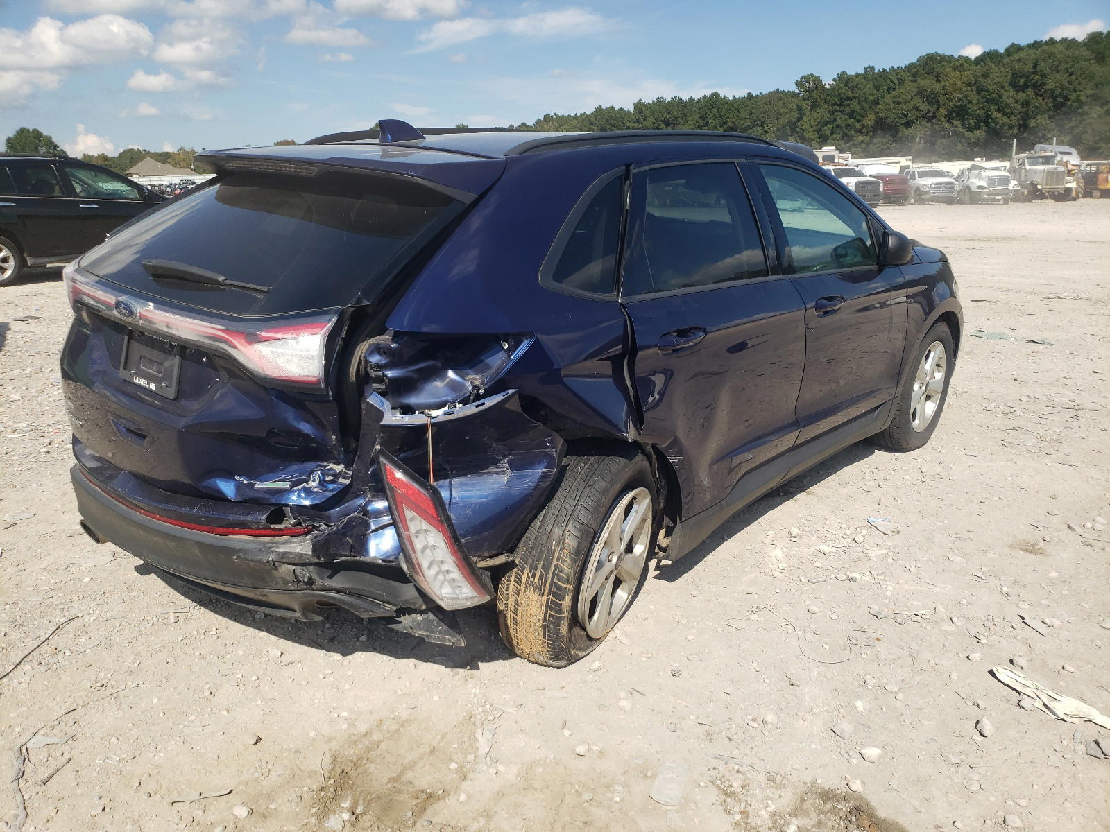 Photo 4 from auction – 2016 FORD EDGE SE with VIN 2FMPK3G97GBB09591