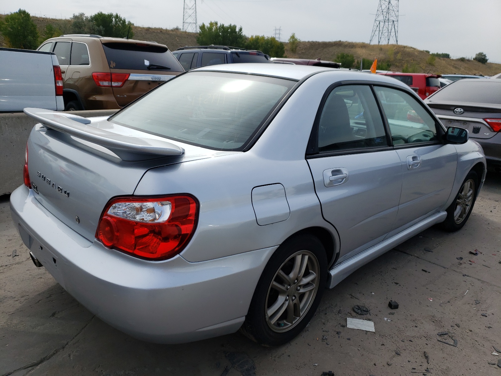 Photo 4 from auction – 2005 SUBARU IMPREZA WR with VIN JF1GD29635G518954