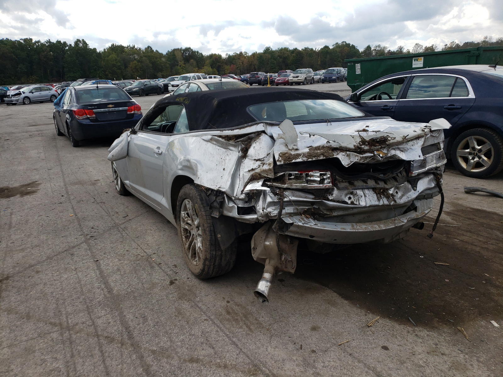 Photo 3 from auction – 2015 CHEVROLET CAMARO LT with VIN 2G1FD3D39F9280190