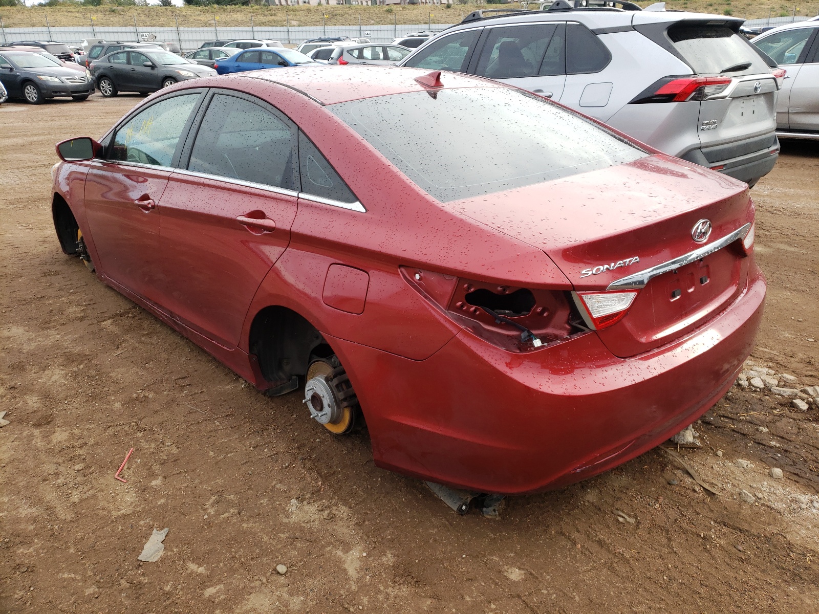 Photo 3 from auction – 2013 HYUNDAI SONATA GLS with VIN 5NPEB4AC0DH548590