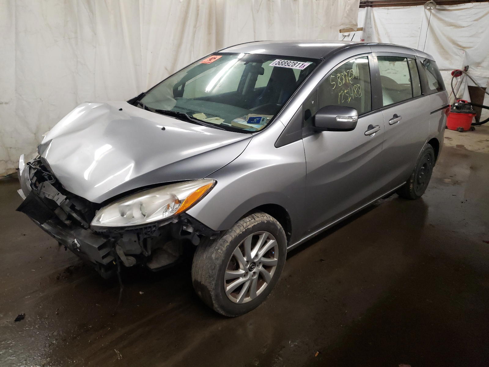Photo 2 from auction – 2014 MAZDA 5 SPORT with VIN JM1CW2BL0E0164323