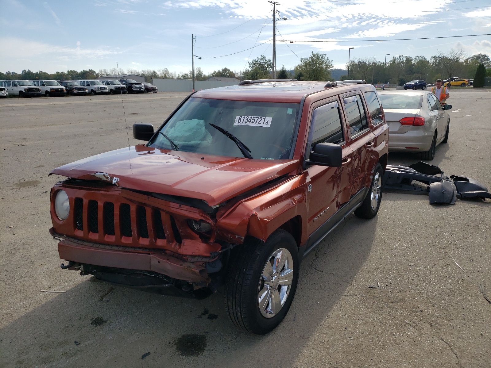 Photo 2 from auction – 2012 JEEP PATRIOT LI with VIN 1C4NJRCB8CD594970