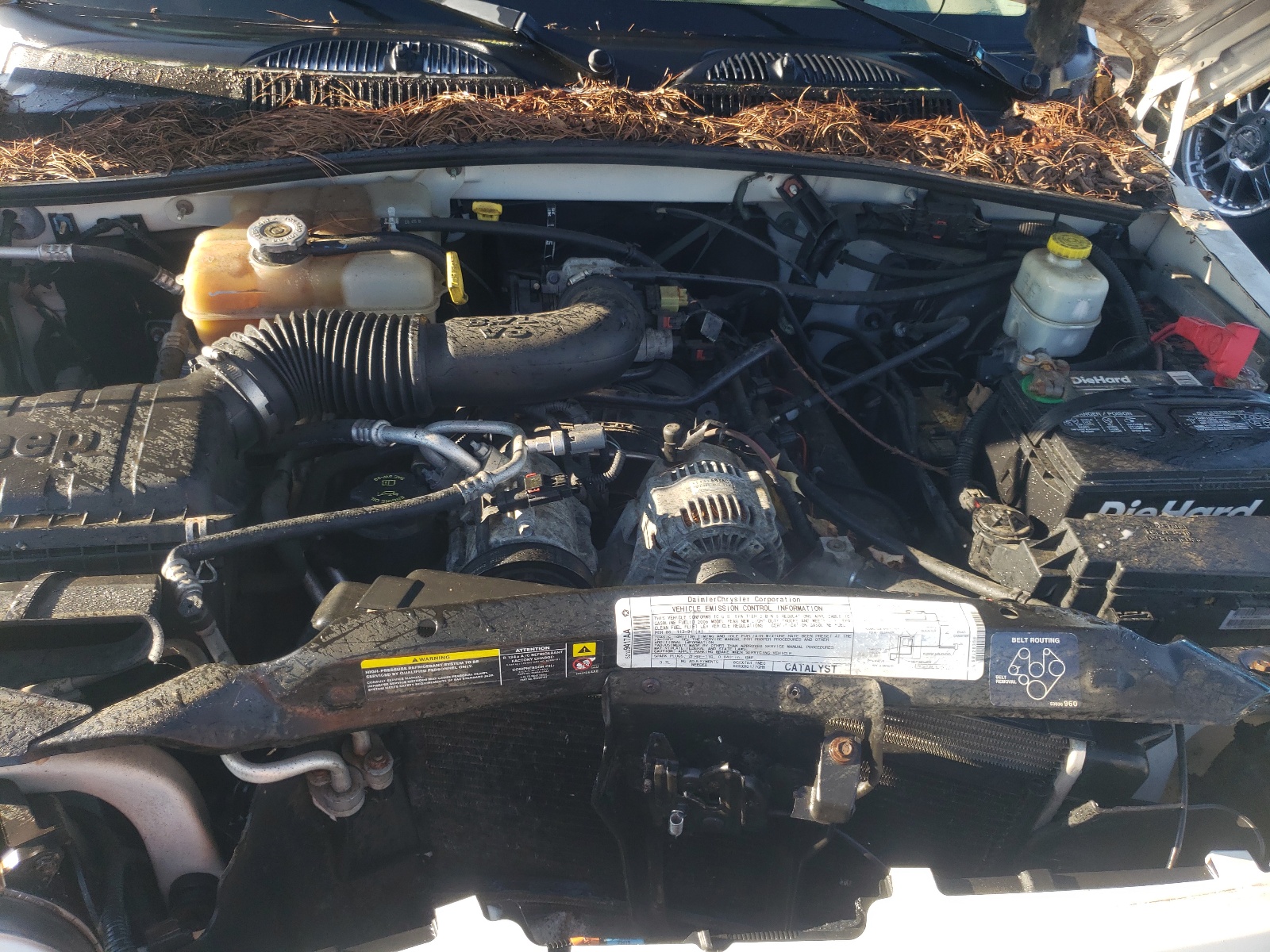 Photo 7 from auction – 2006 JEEP LIBERTY SP with VIN 1J4GL48K46W128356