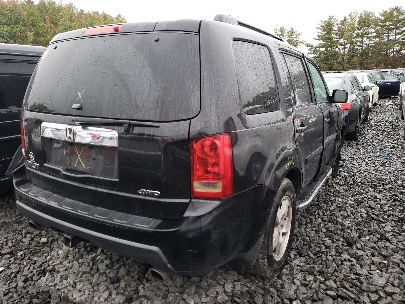 Photo 4 from auction – 2011 HONDA PILOT with VIN 5FNYF4H66BB096349