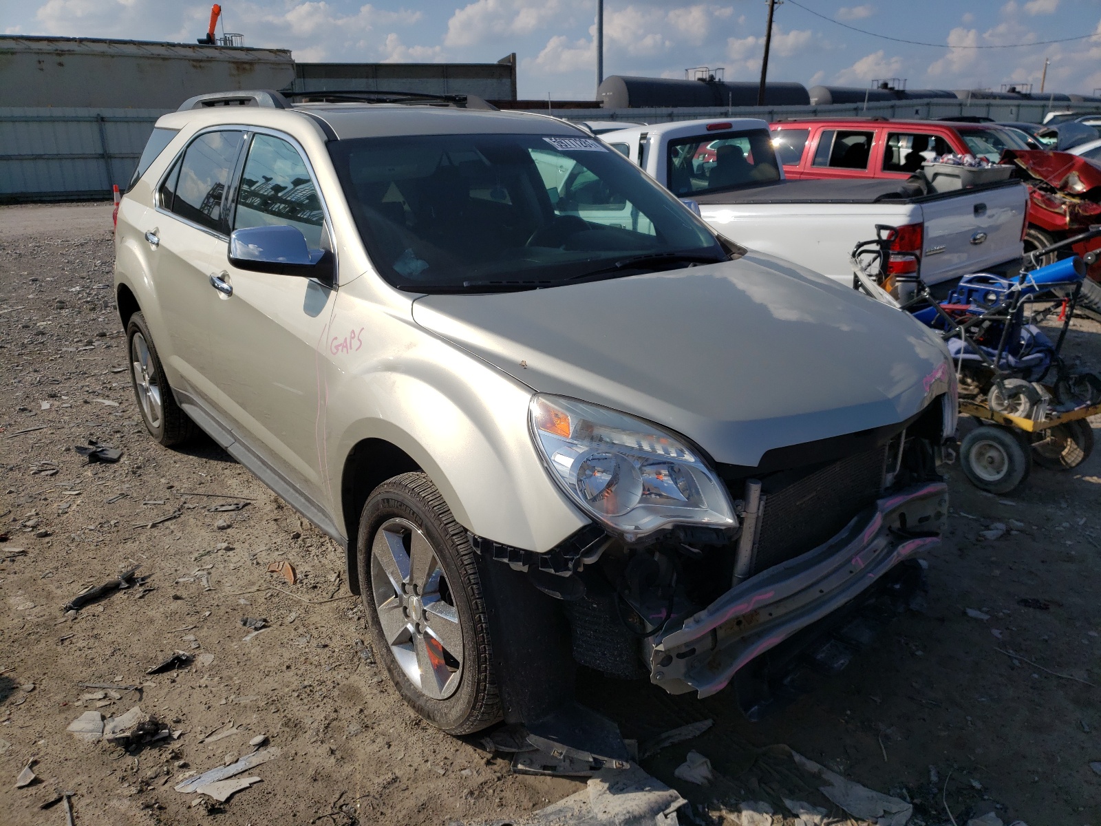 Photo 1 from auction – 2014 CHEVROLET EQUINOX LT with VIN 2GNALBEK0E6332852