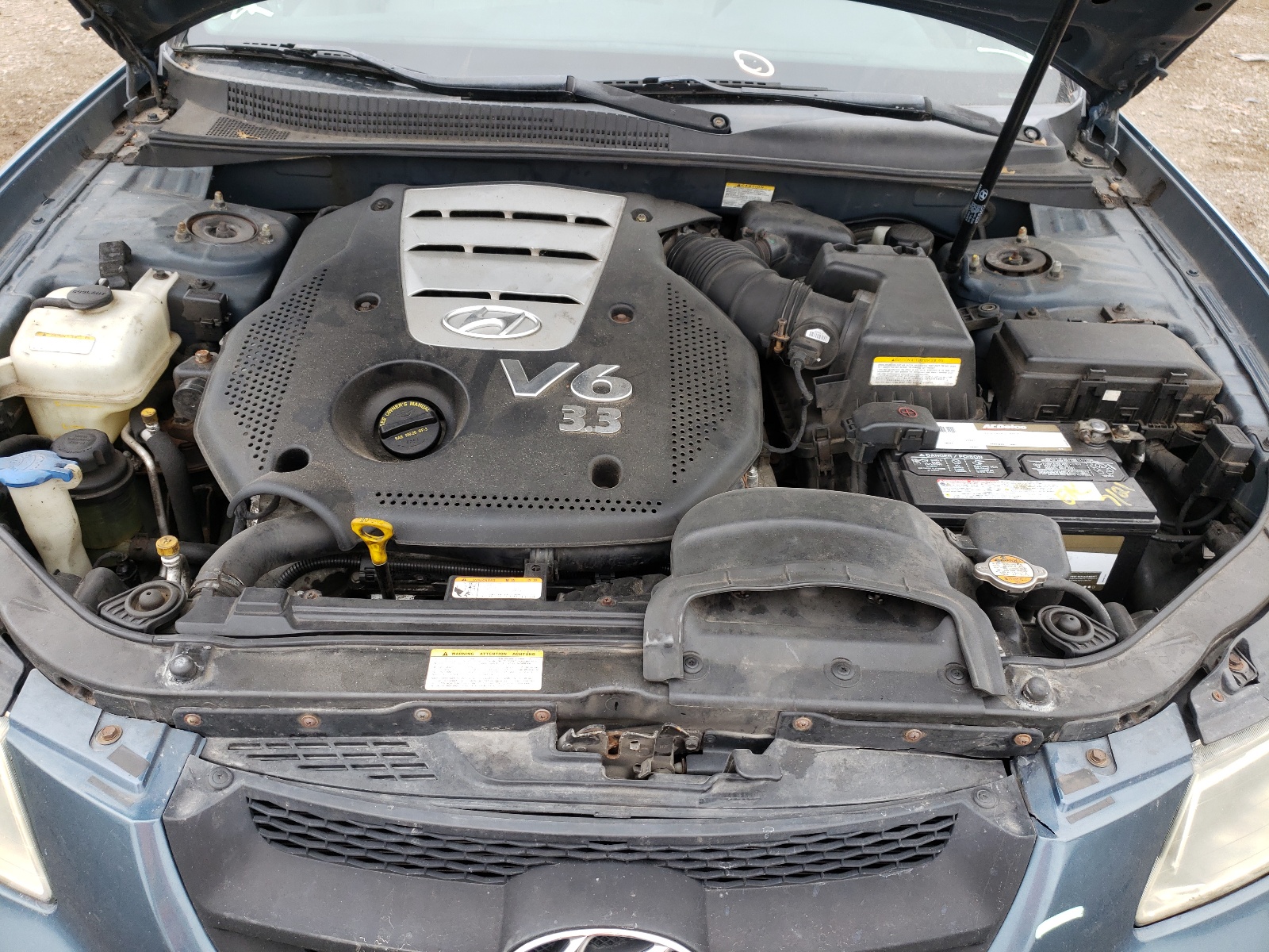 Photo 7 from auction – 2006 HYUNDAI SONATA GLS with VIN 5NPEU46F66H134648