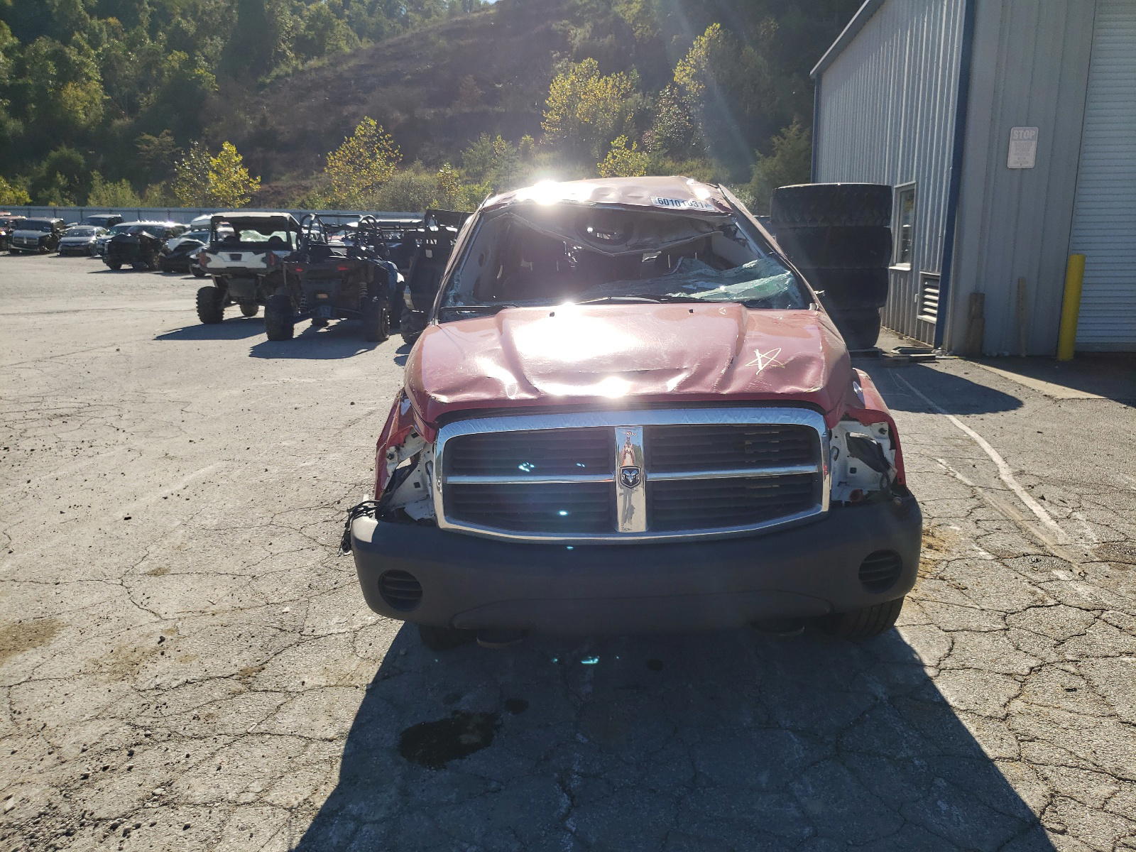 Photo 9 from auction – 2005 DODGE DURANGO ST with VIN 1D4HB38N85F619628