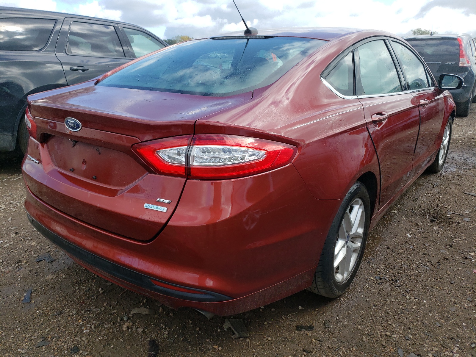Photo 4 from auction – 2014 FORD FUSION SE with VIN 3FA6P0HD5ER231762