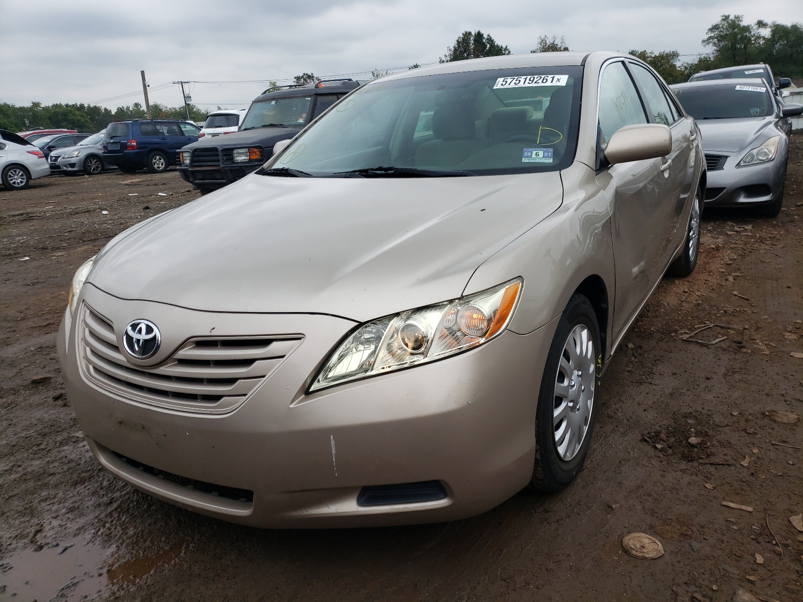 Photo 2 from auction – 2009 TOYOTA CAMRY BASE with VIN 4T1BE46K89U861115