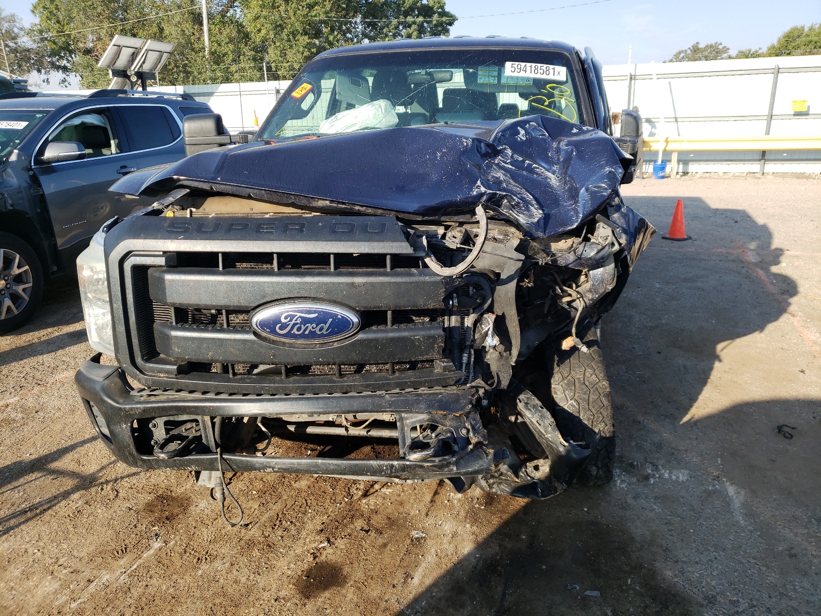 Photo 9 from auction – 2011 FORD F350 SUPER with VIN 1FT8W3BT1BEA74561