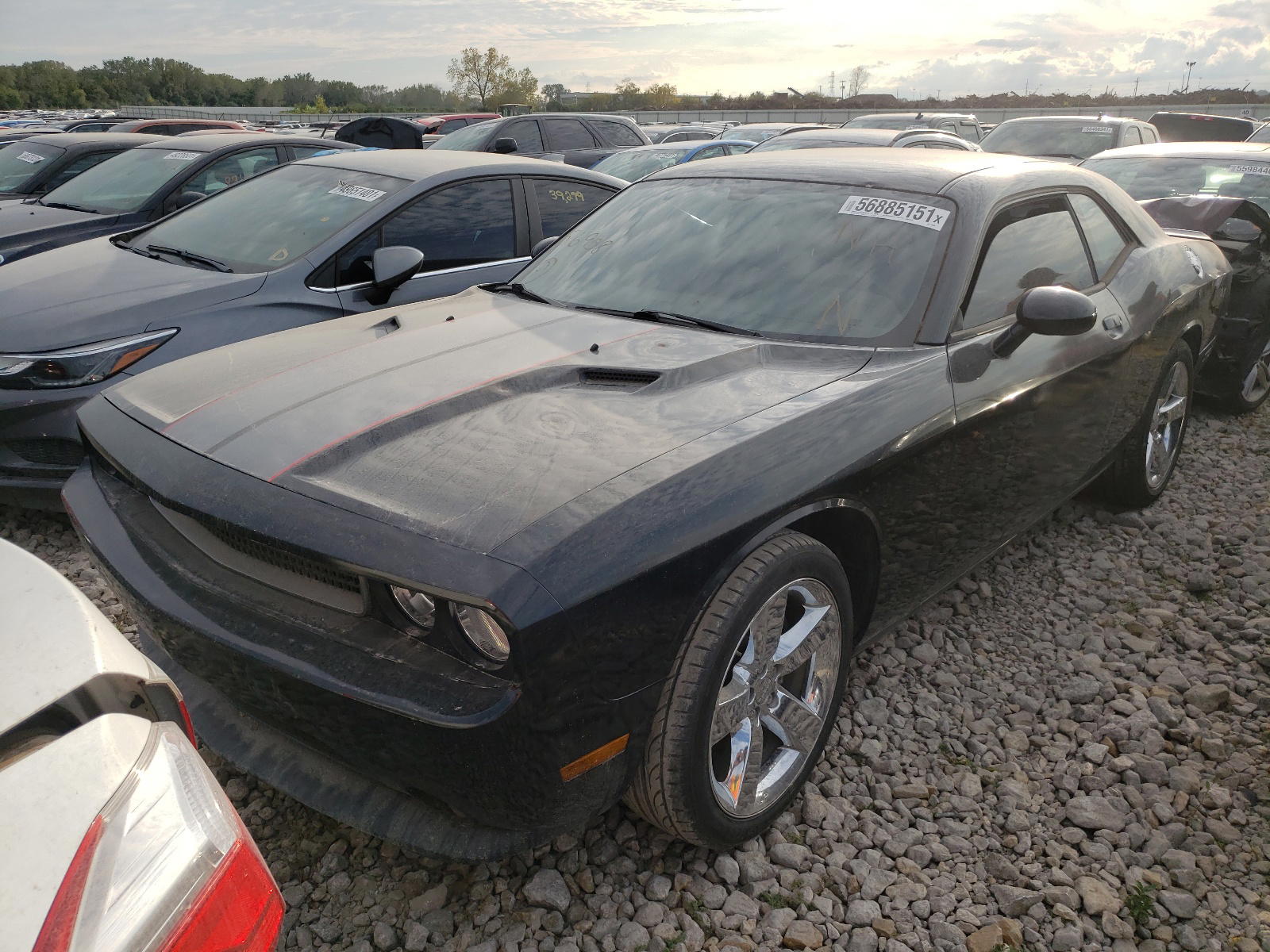 Photo 2 from auction – 2011 DODGE CHALLENGER with VIN 2B3CJ4DG3BH516958