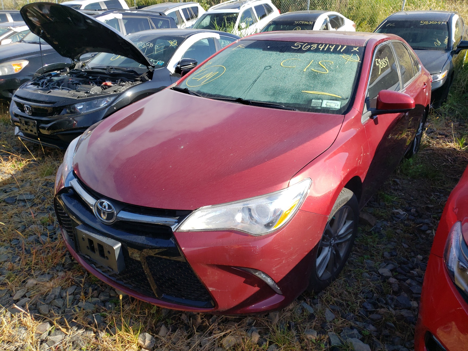 Photo 2 from auction – 2017 TOYOTA CAMRY LE with VIN 4T1BF1FK2HU653404