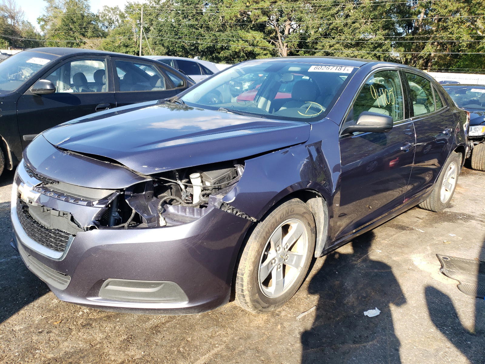 Photo 2 from auction – 2015 CHEVROLET MALIBU LS with VIN 1G11B5SL2FF248364