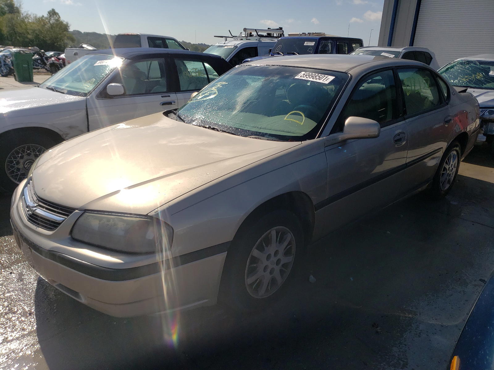 Photo 2 from auction – 2003 CHEVROLET IMPALA with VIN 2G1WF52E039402392