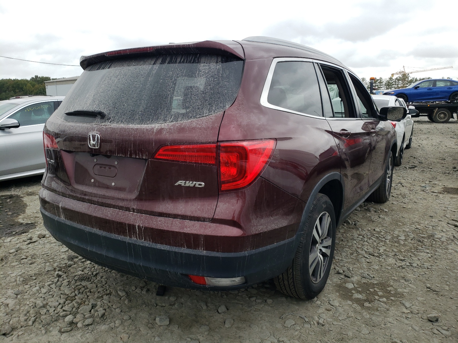 Photo 4 from auction – 2018 HONDA PILOT EXL with VIN 5FNYF6H57JB002612