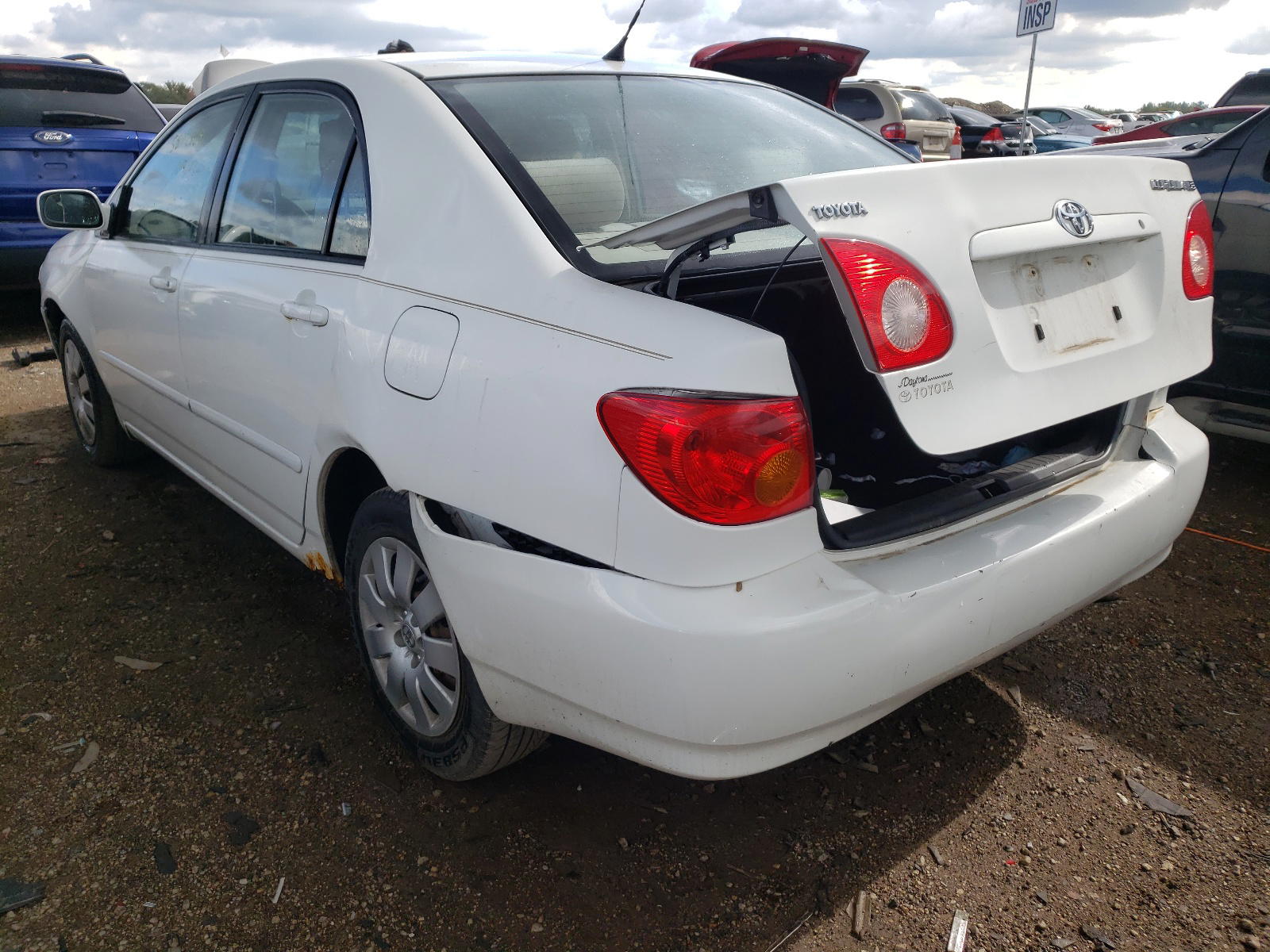 Photo 3 from auction – 2003 TOYOTA COROLLA CE with VIN JTDBR32E330028596