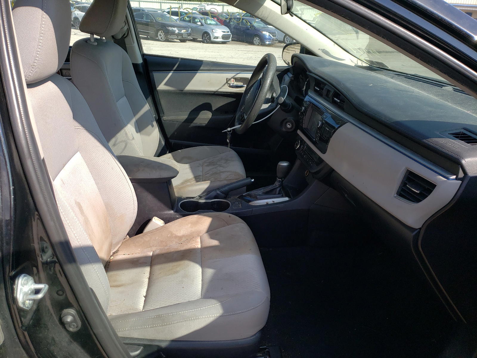 Photo 5 from auction – 2014 TOYOTA COROLLA L with VIN 2T1BURHE0EC075411