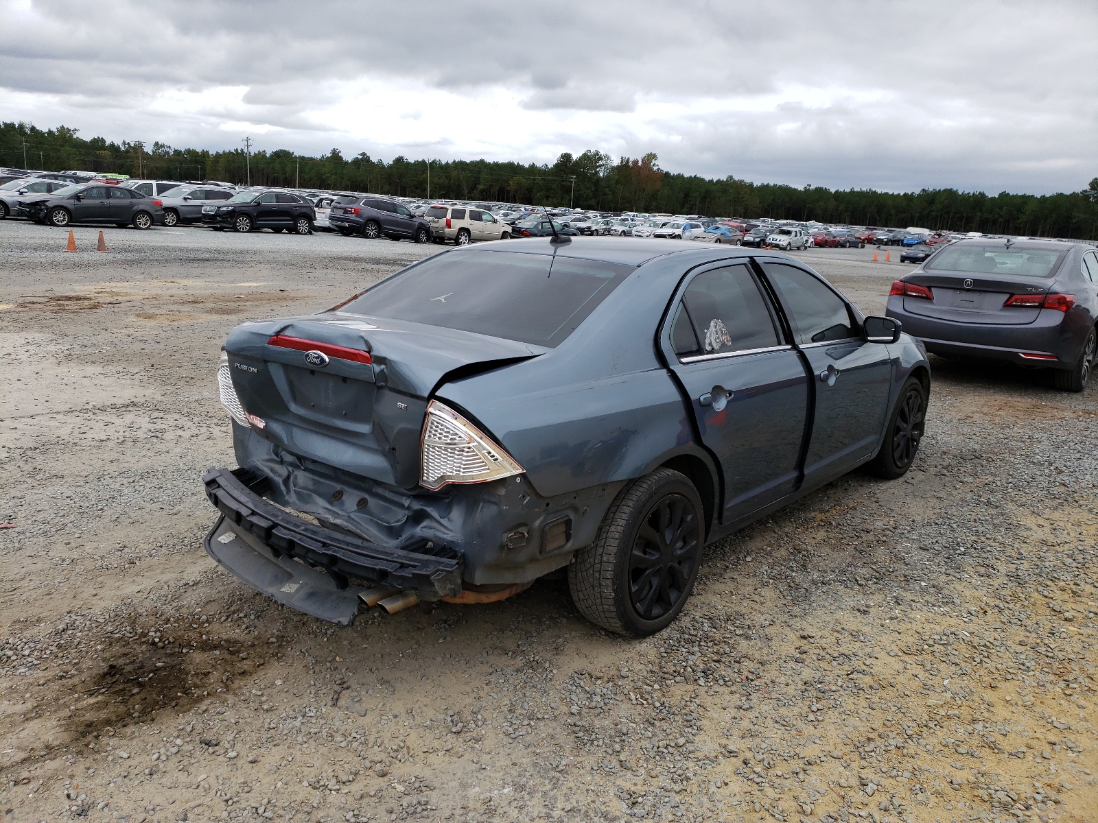 Photo 4 from auction – 2011 FORD FUSION SE with VIN 3FAHP0HA2BR333241