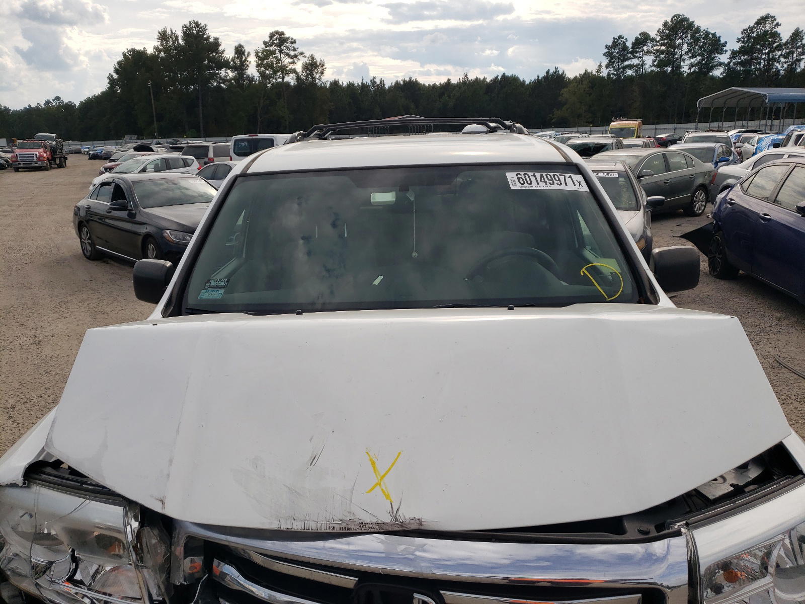 Photo 7 from auction – 2015 HONDA PILOT LX with VIN 5FNYF4H26FB038437