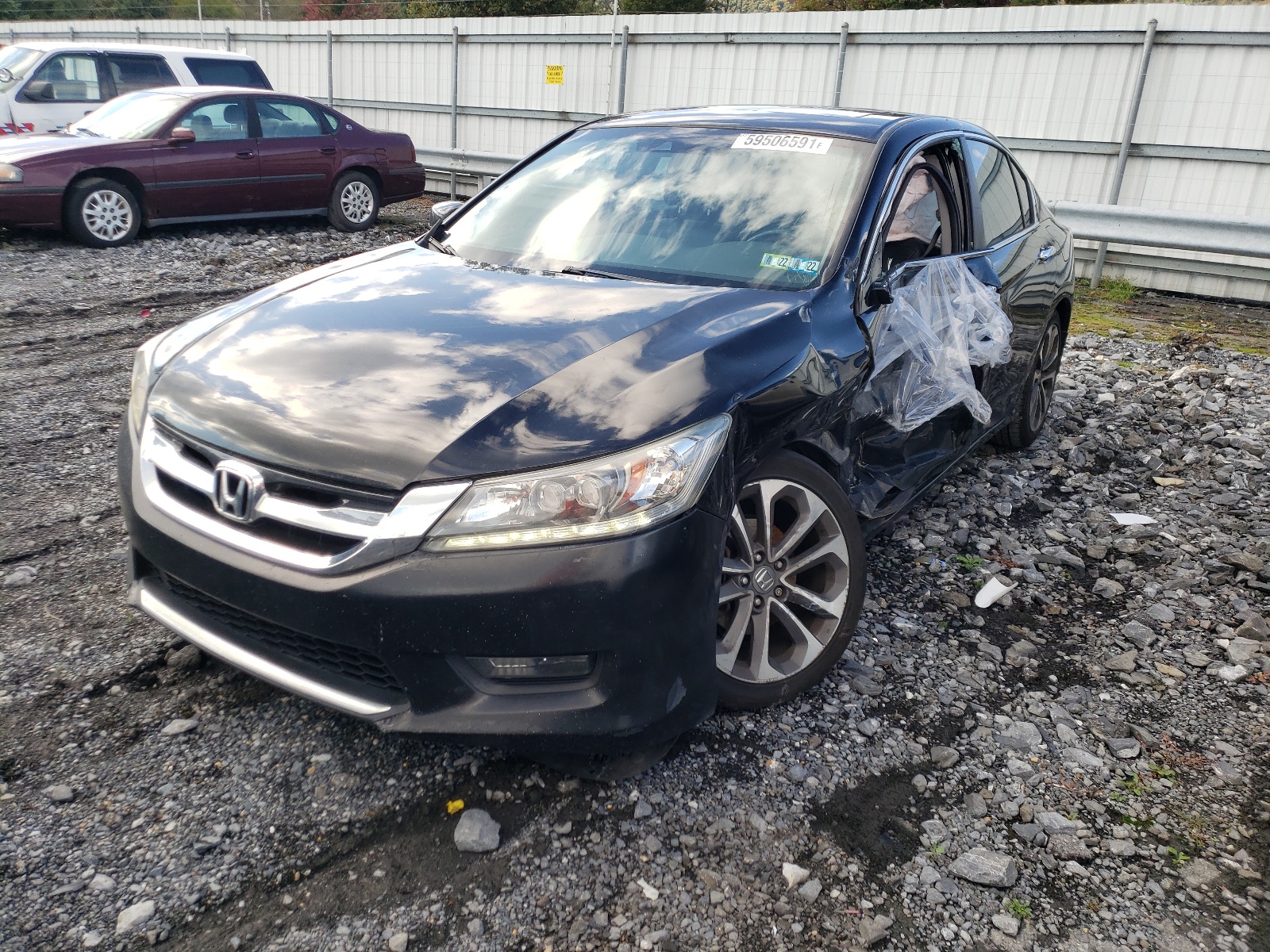 Photo 2 from auction – 2013 HONDA ACCORD EXL with VIN 1HGCR2F89DA102491