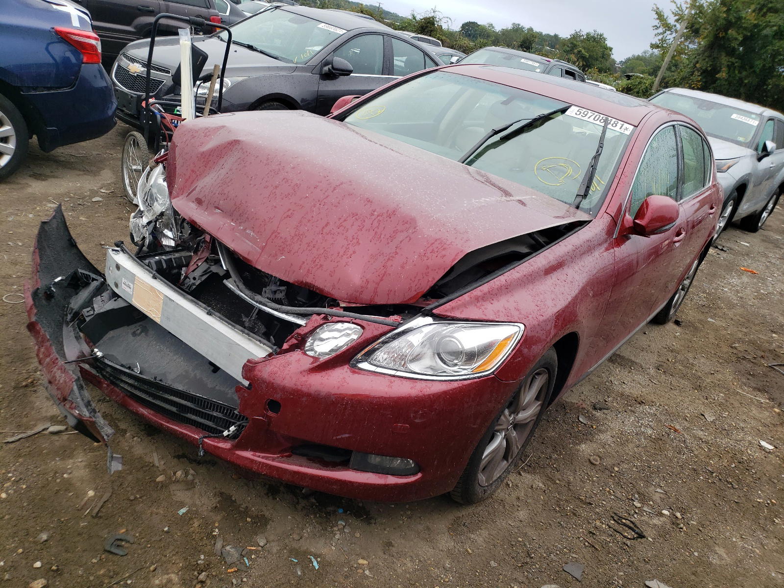 Photo 2 from auction – 2011 LEXUS GS 350 with VIN JTHCE1KS6B0030625