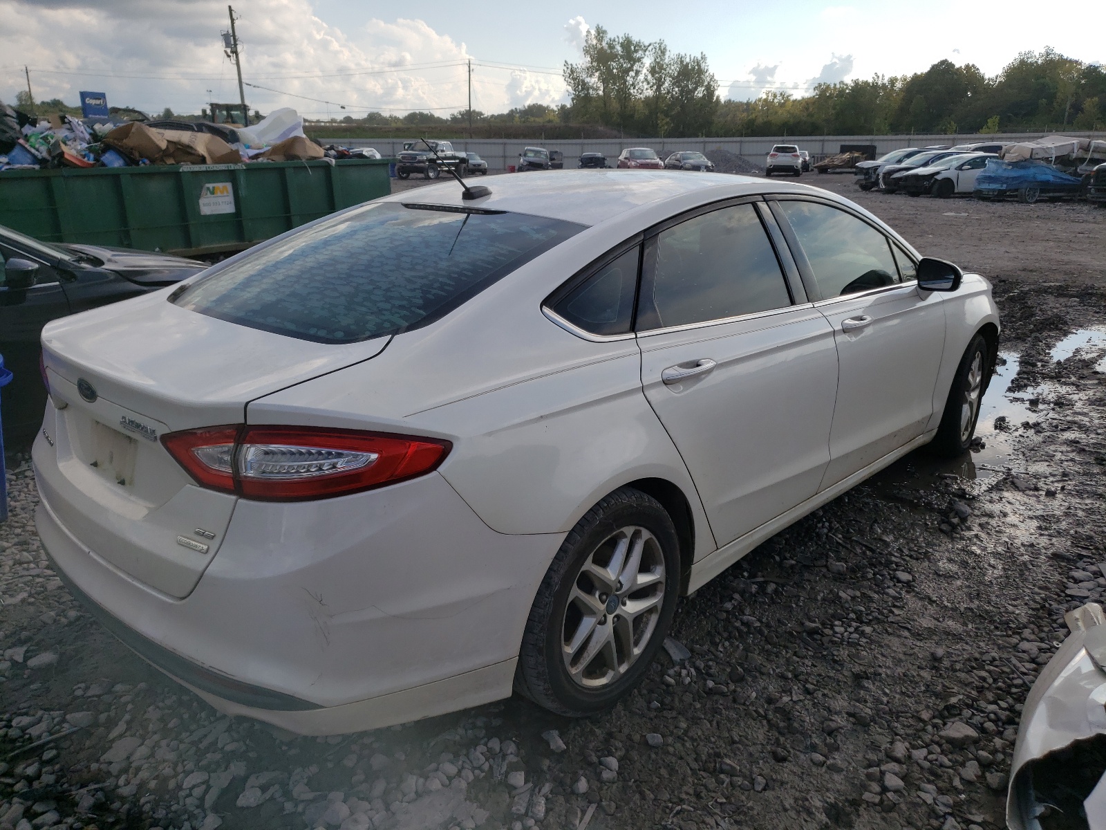 Photo 4 from auction – 2013 FORD FUSION SE with VIN 3FA6P0HR6DR126478