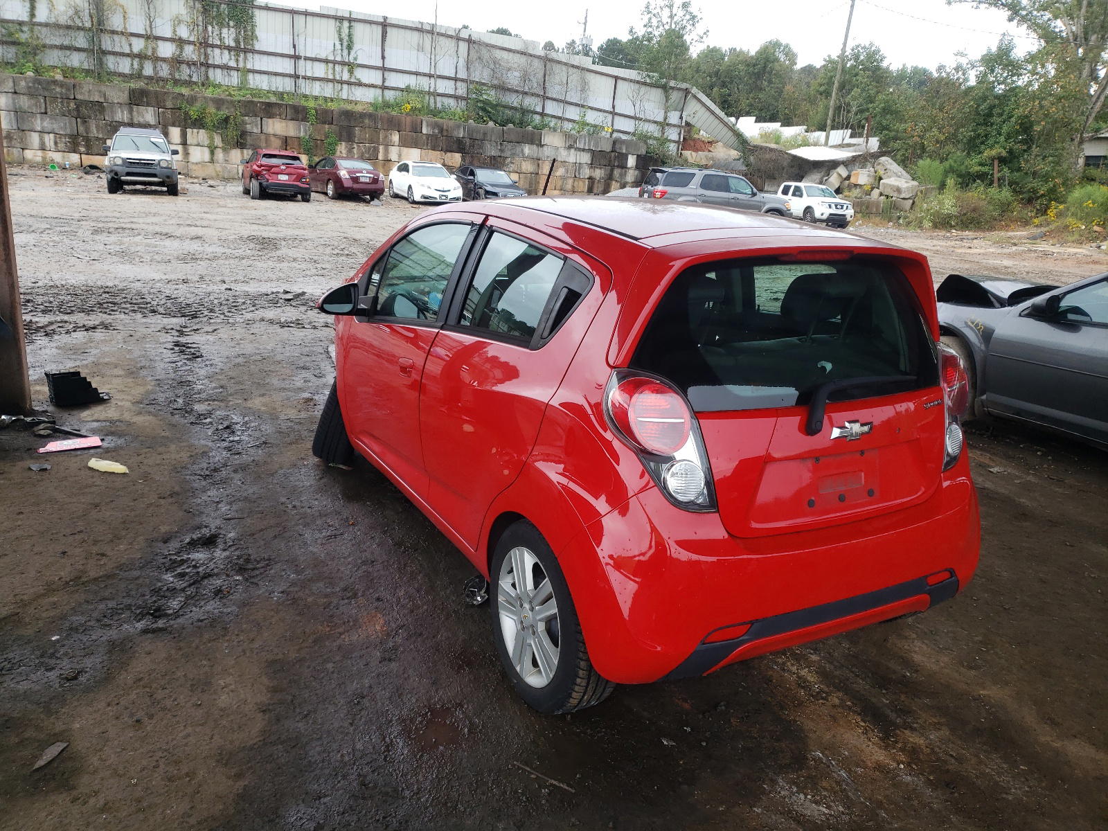 Photo 3 from auction – 2014 CHEVROLET SPARK LS with VIN KL8CB6S93EC592076