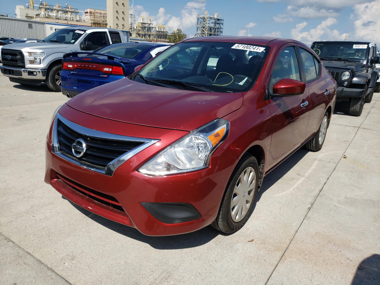 Photo 2 from auction – 2017 NISSAN VERSA S with VIN 3N1CN7AP3HL895908