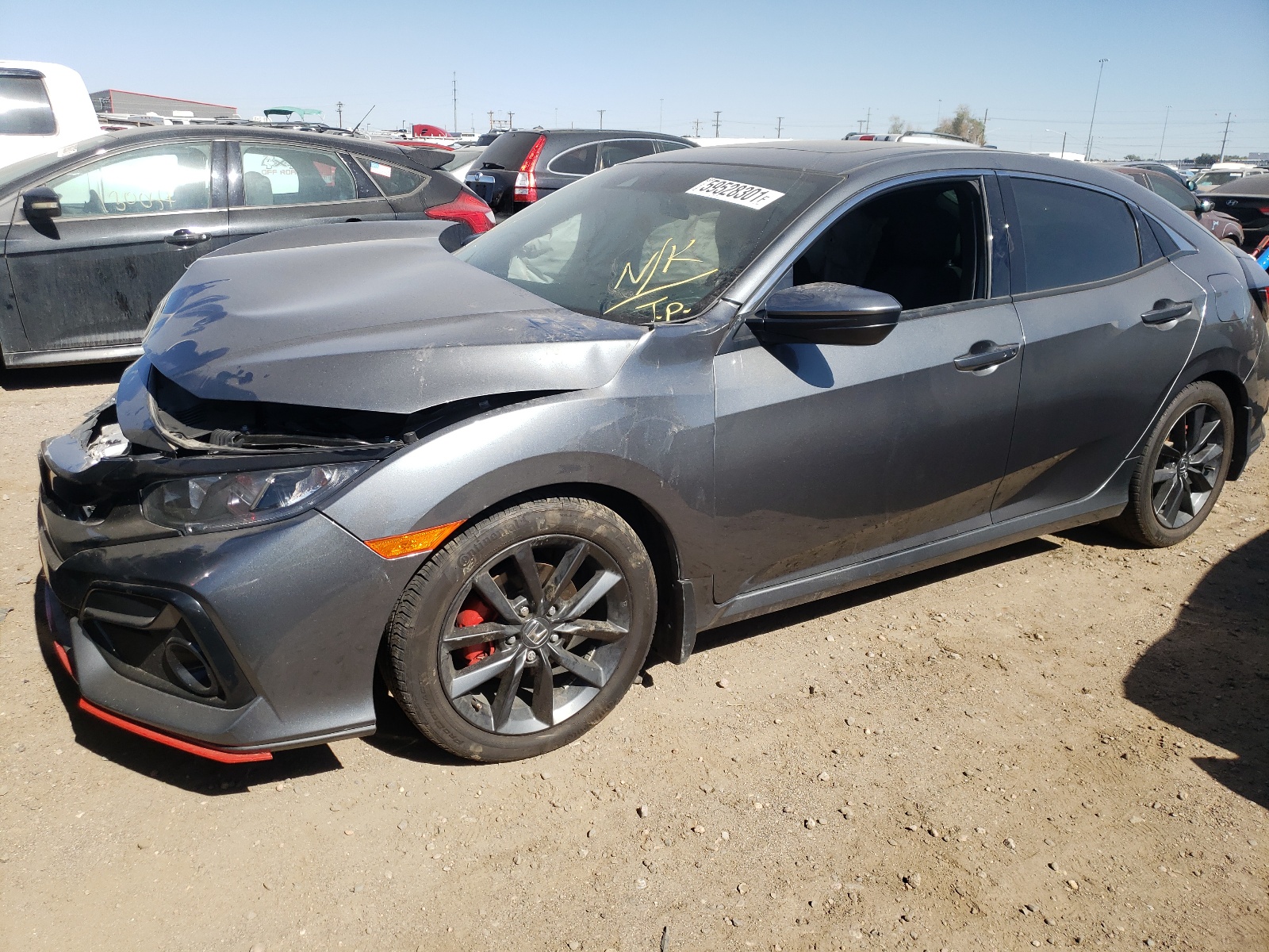 Photo 2 from auction – 2020 HONDA CIVIC EX with VIN SHHFK7H63LU203023