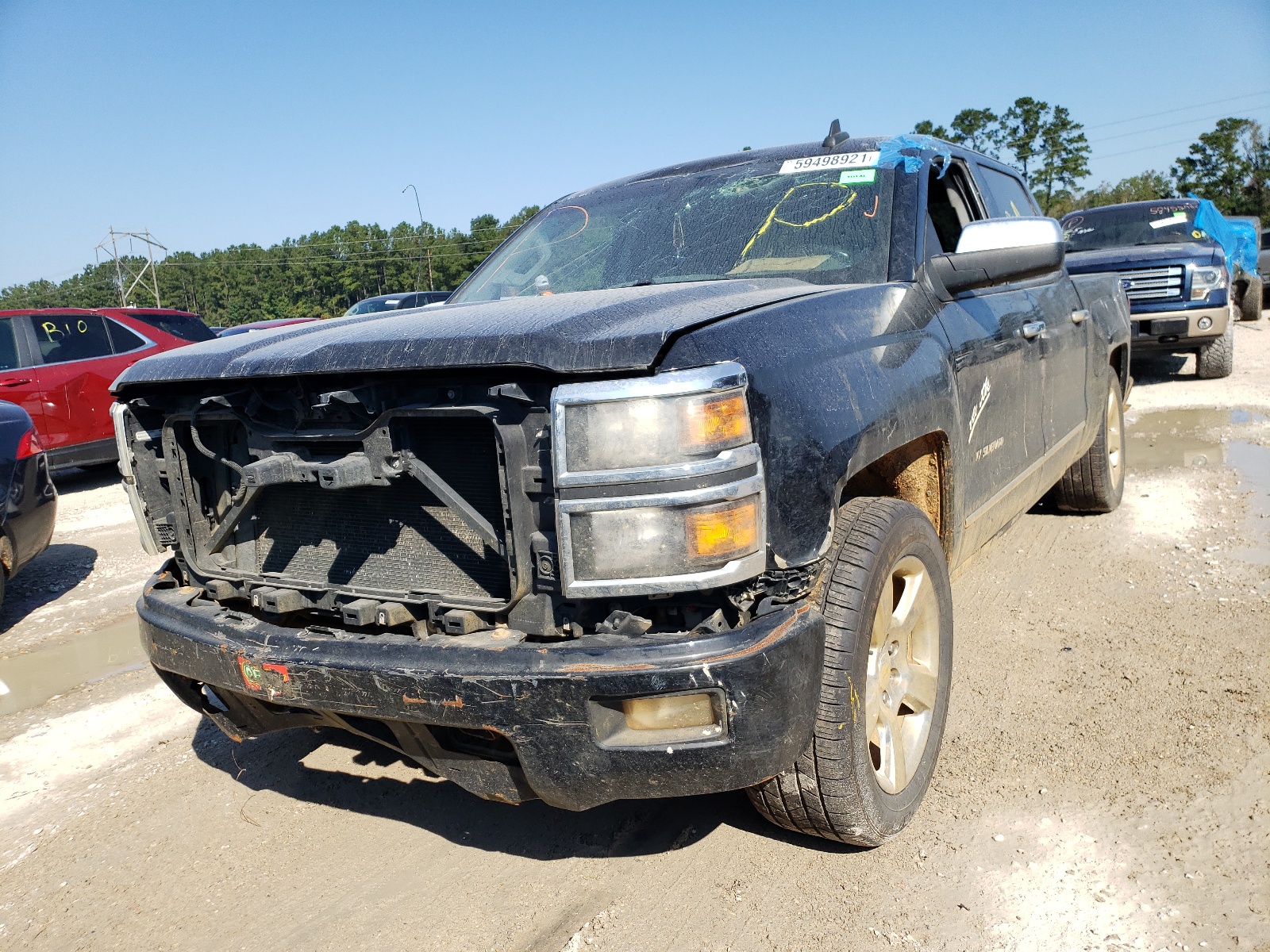 Photo 2 from auction – 2015 CHEVROLET SILVERADO with VIN 3GCPCRECXFG122768