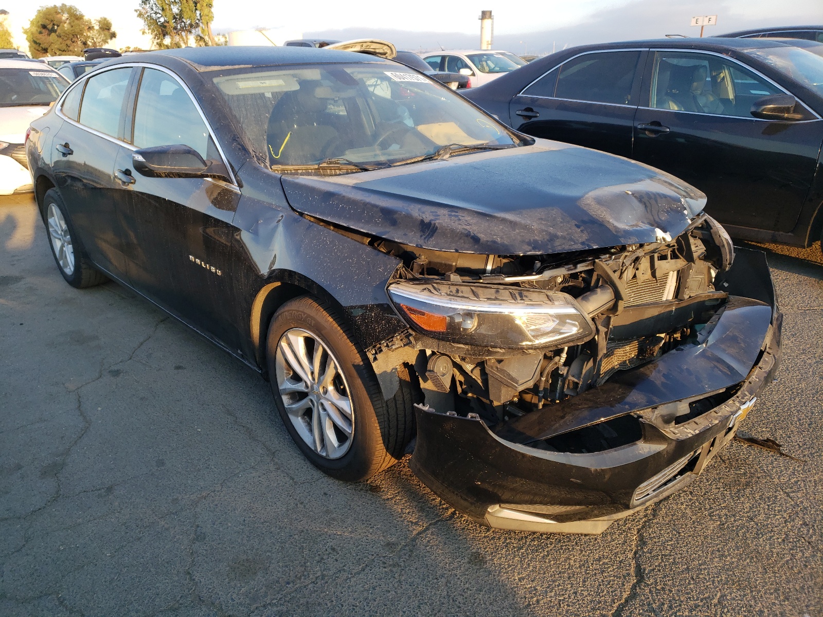 CHEVROLET MALIBU LT 2018 with VIN 1G1ZD5ST2JF267731 - Photo from auction