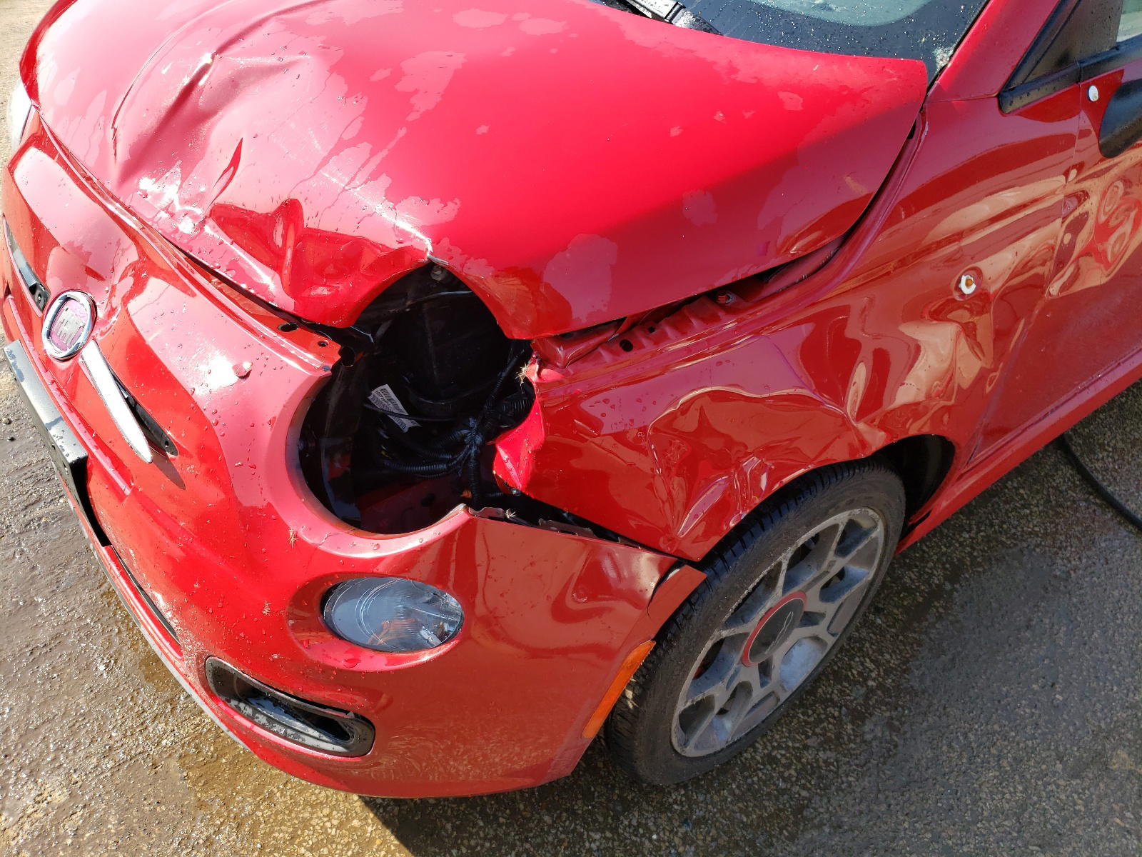 Photo 9 from auction – 2012 FIAT 500 SPORT with VIN 3C3CFFBR2CT358061