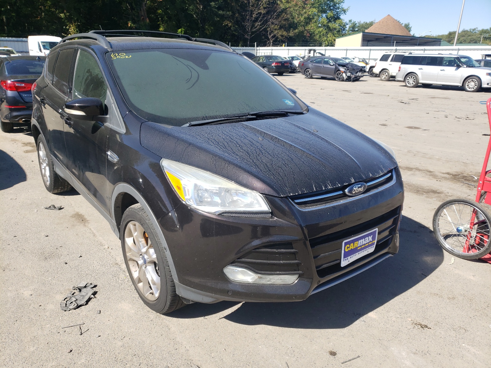 FORD ESCAPE SEL 2013 with VIN 1FMCU9H91DUA91802 - Photo from auction