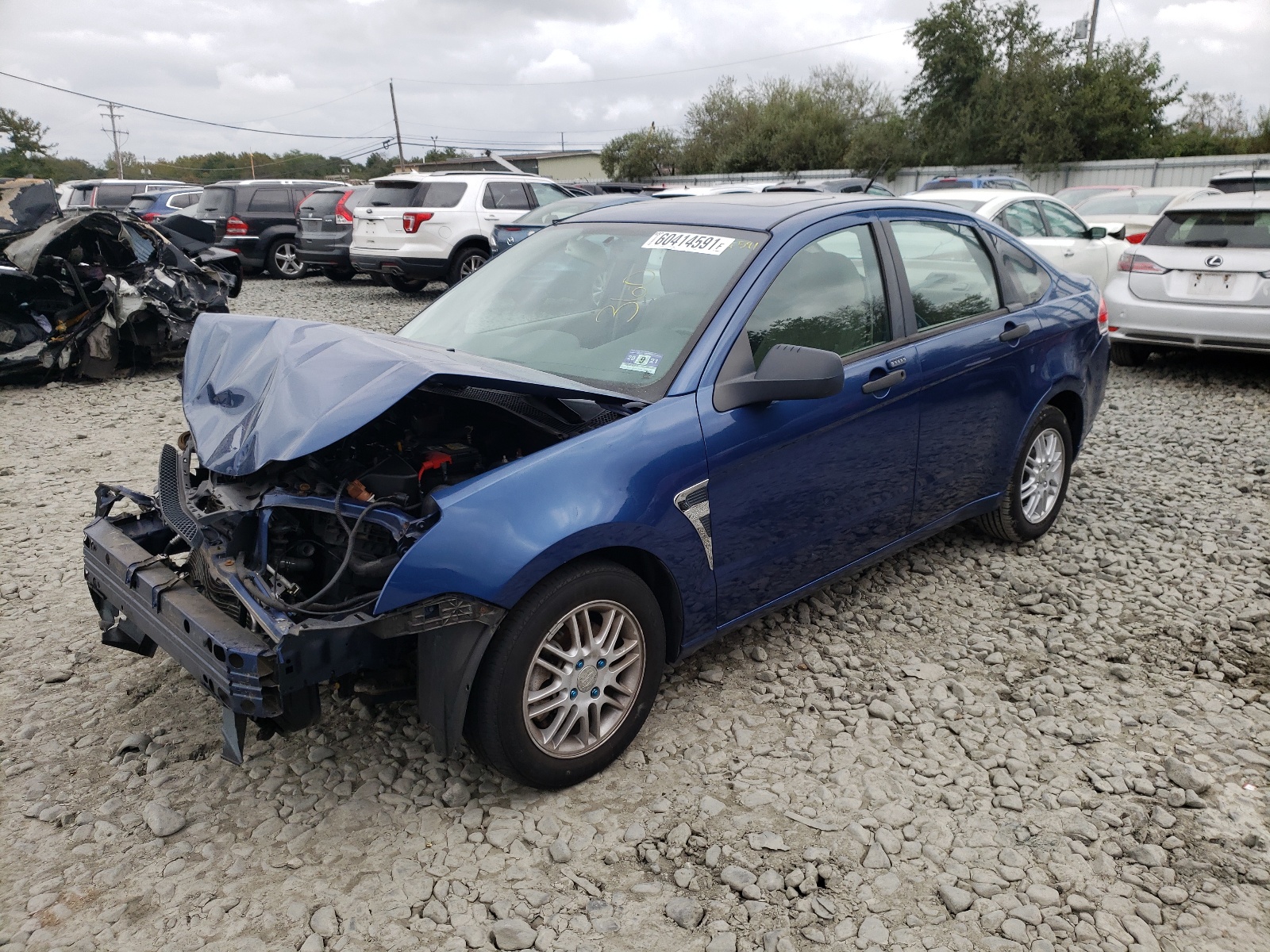 Photo 2 from auction – 2008 FORD FOCUS SE with VIN 1FAHP35N88W276350