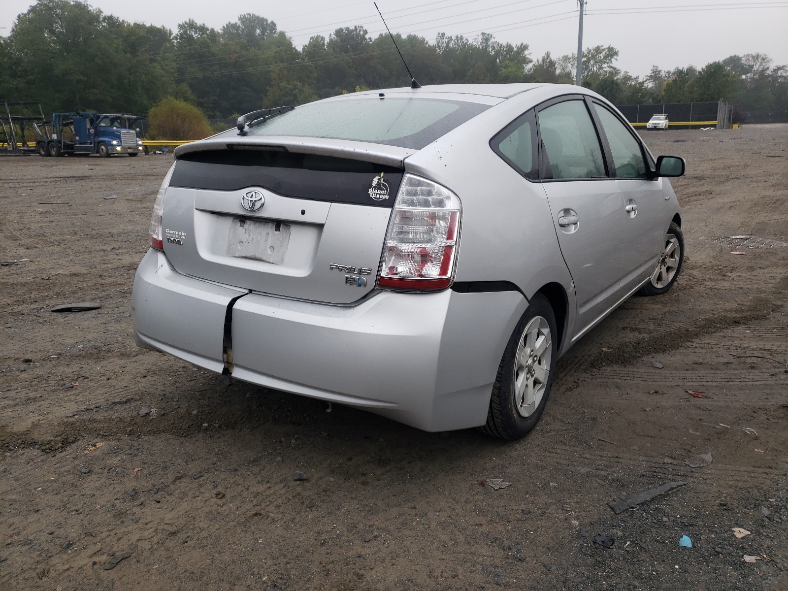 Photo 4 from auction – 2007 TOYOTA PRIUS with VIN JTDKB20U977651159