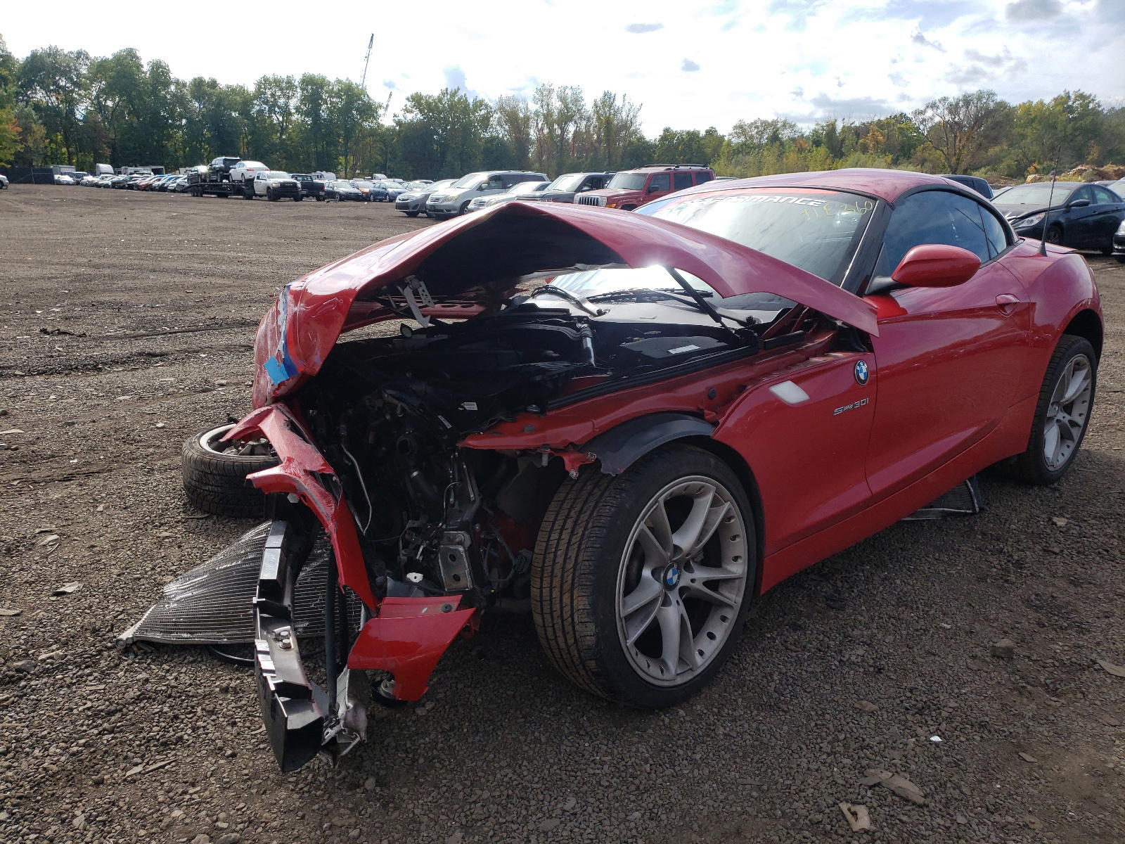 Photo 2 from auction – 2010 BMW Z4 SDRIVE3 with VIN WBALM5C5XAE377331