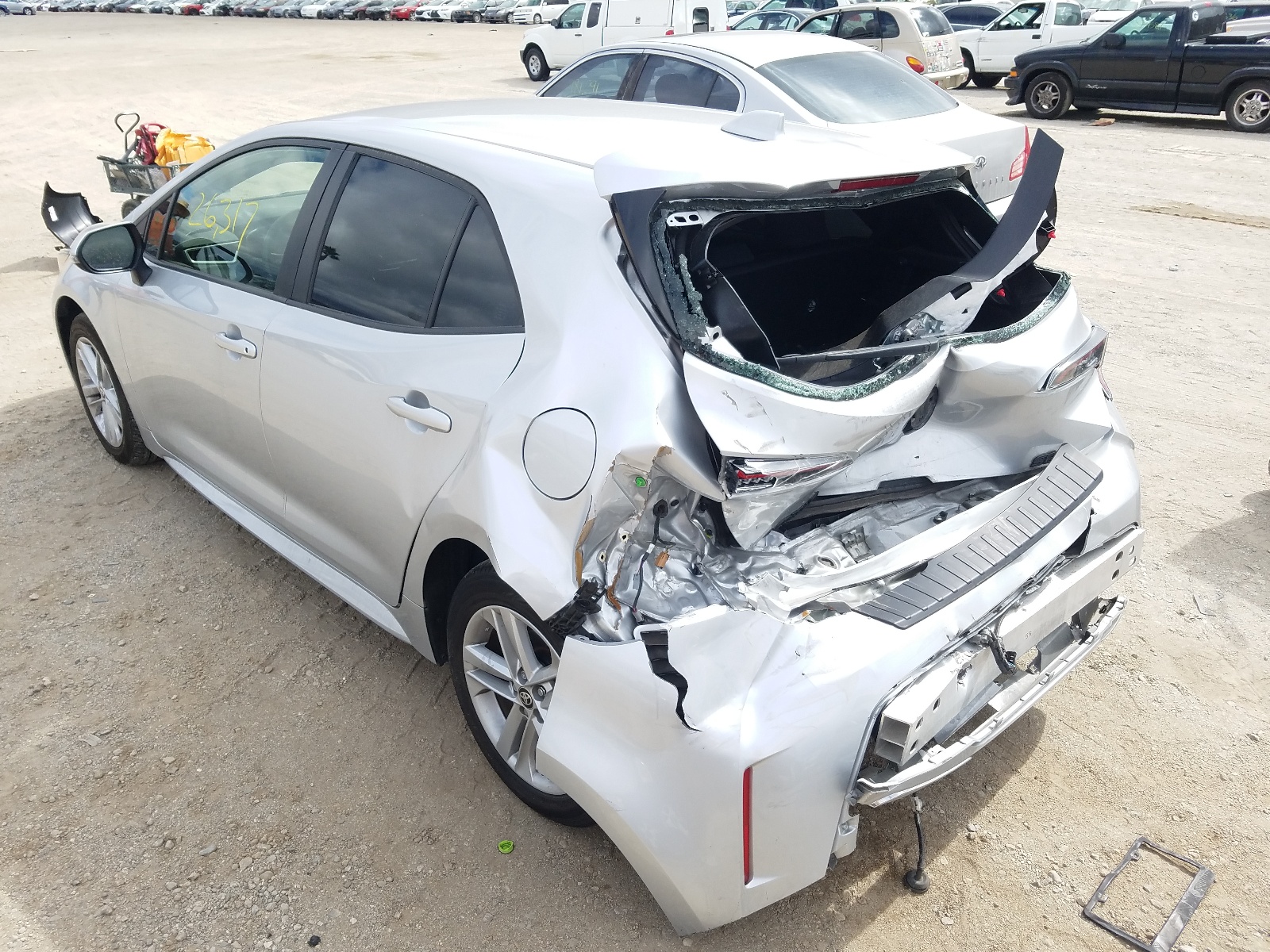 Photo 3 from auction – 2020 TOYOTA COROLLA SE with VIN JTND4RBE0L3100763