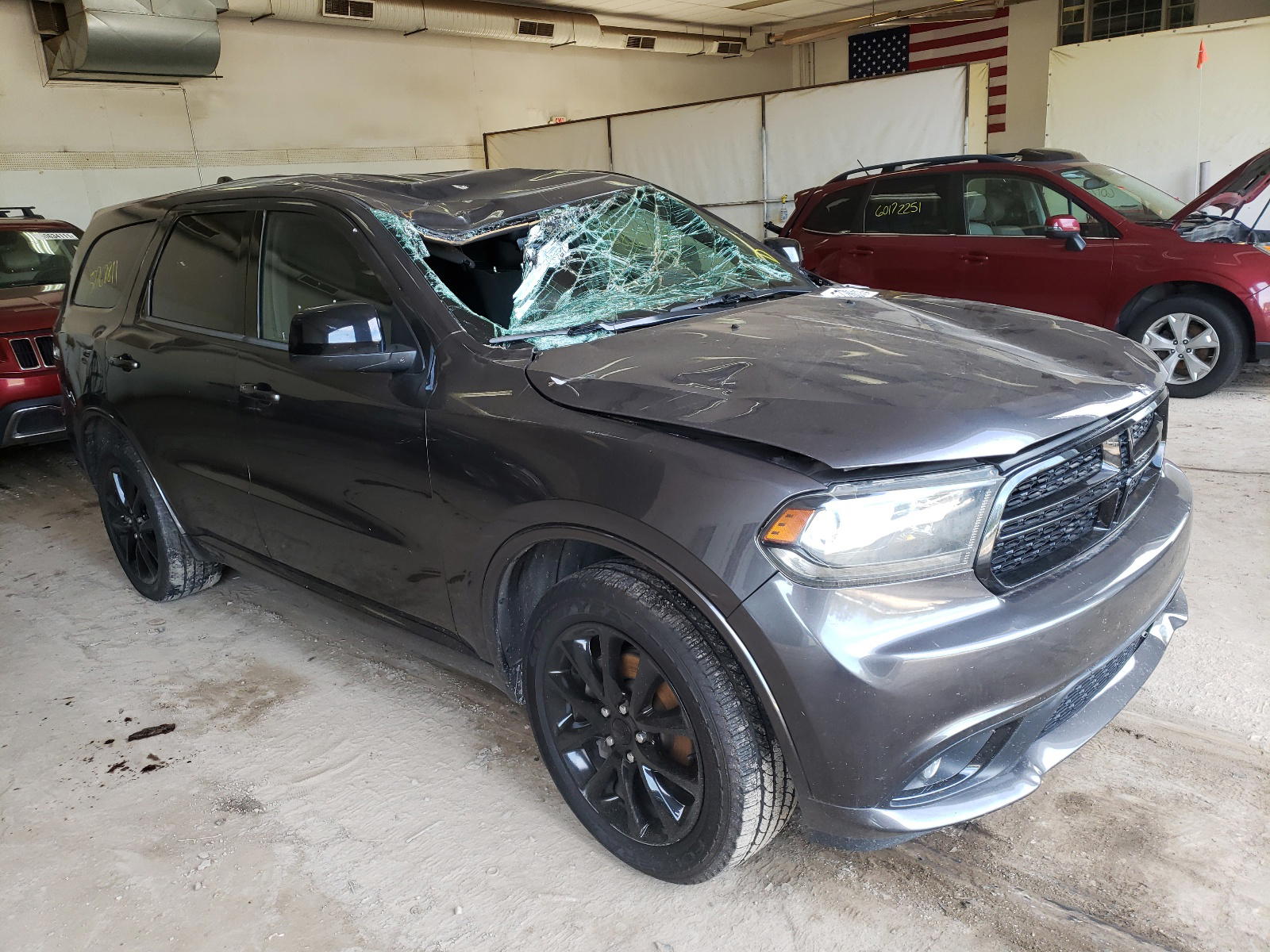 DODGE DURANGO SX 2018 with VIN 1C4RDJAG2JC160653 - Photo from auction