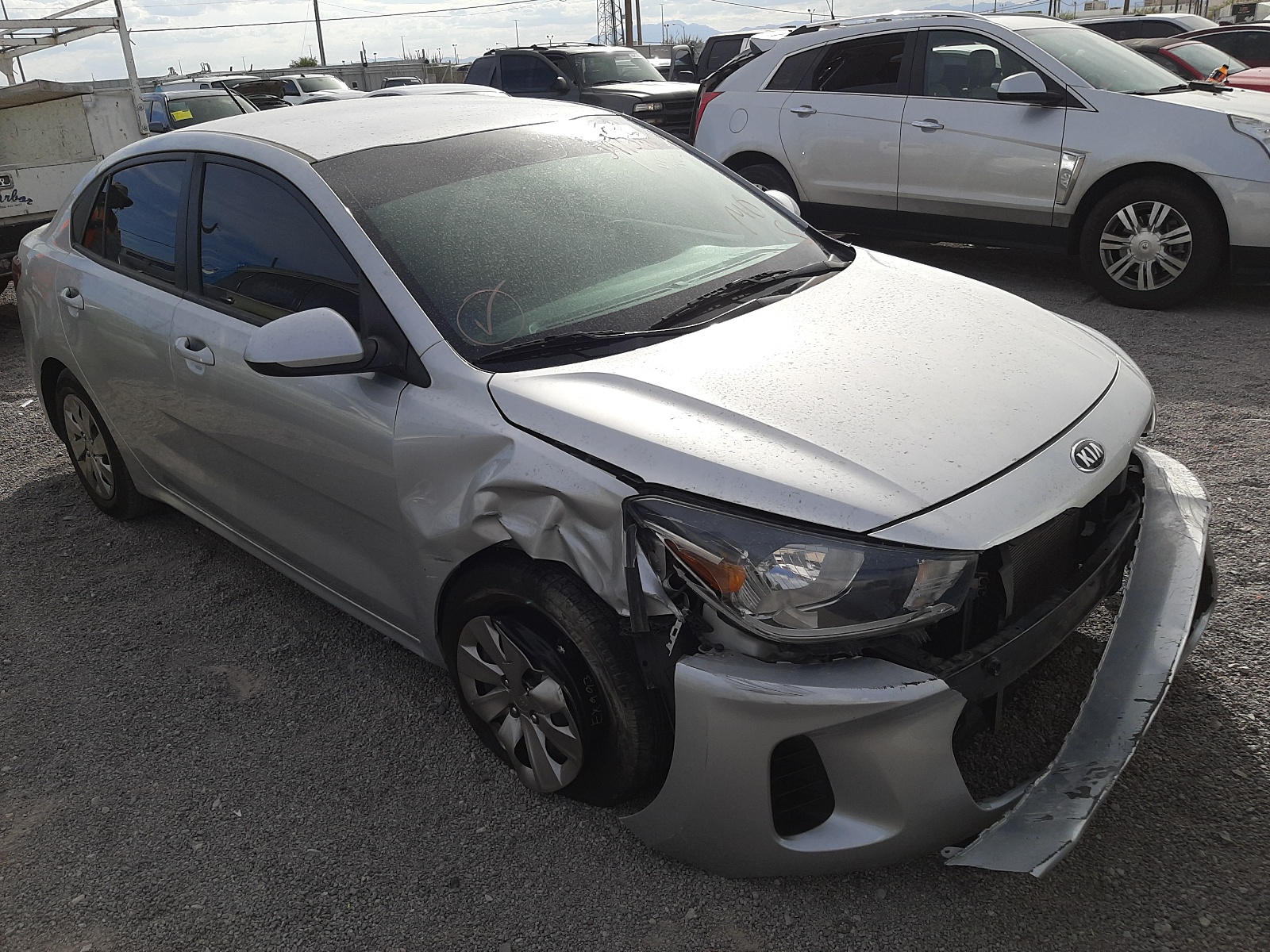 Photo 1 from auction – 2018 KIA RIO LX with VIN 3KPA24AB4JE085407