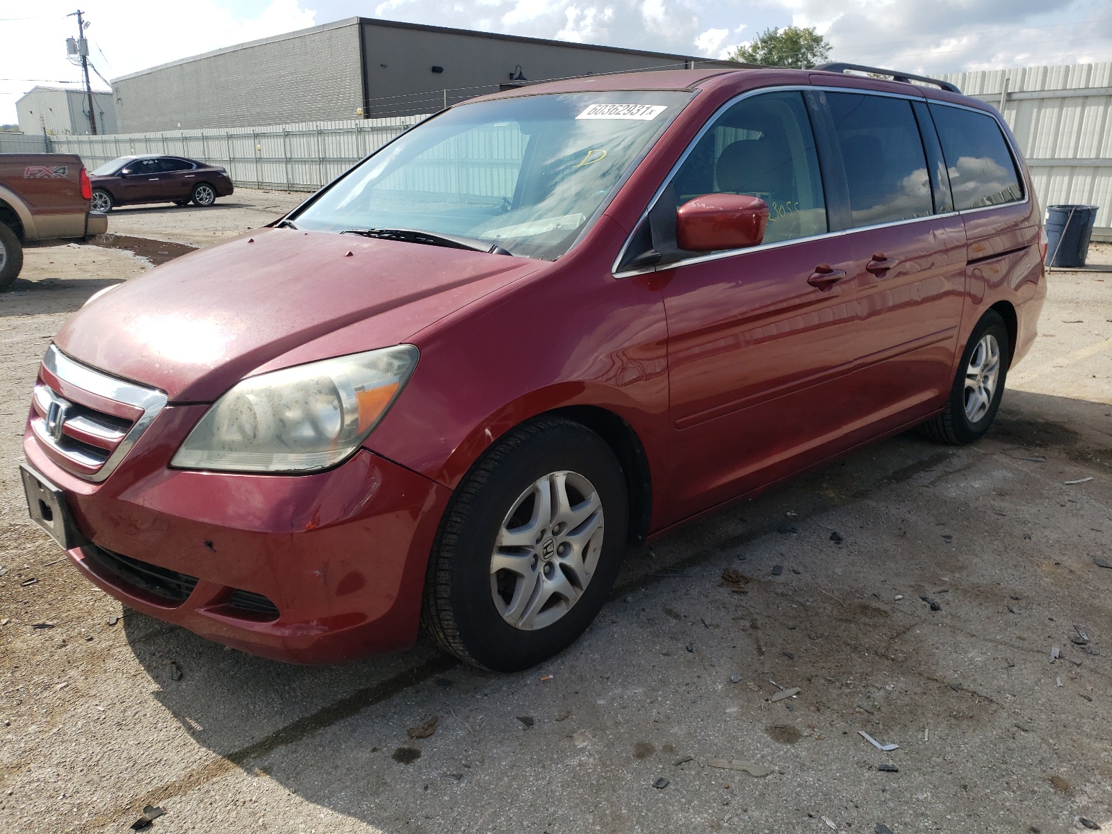 Photo 2 from auction – 2006 HONDA ODYSSEY EX with VIN 5FNRL38446B084034