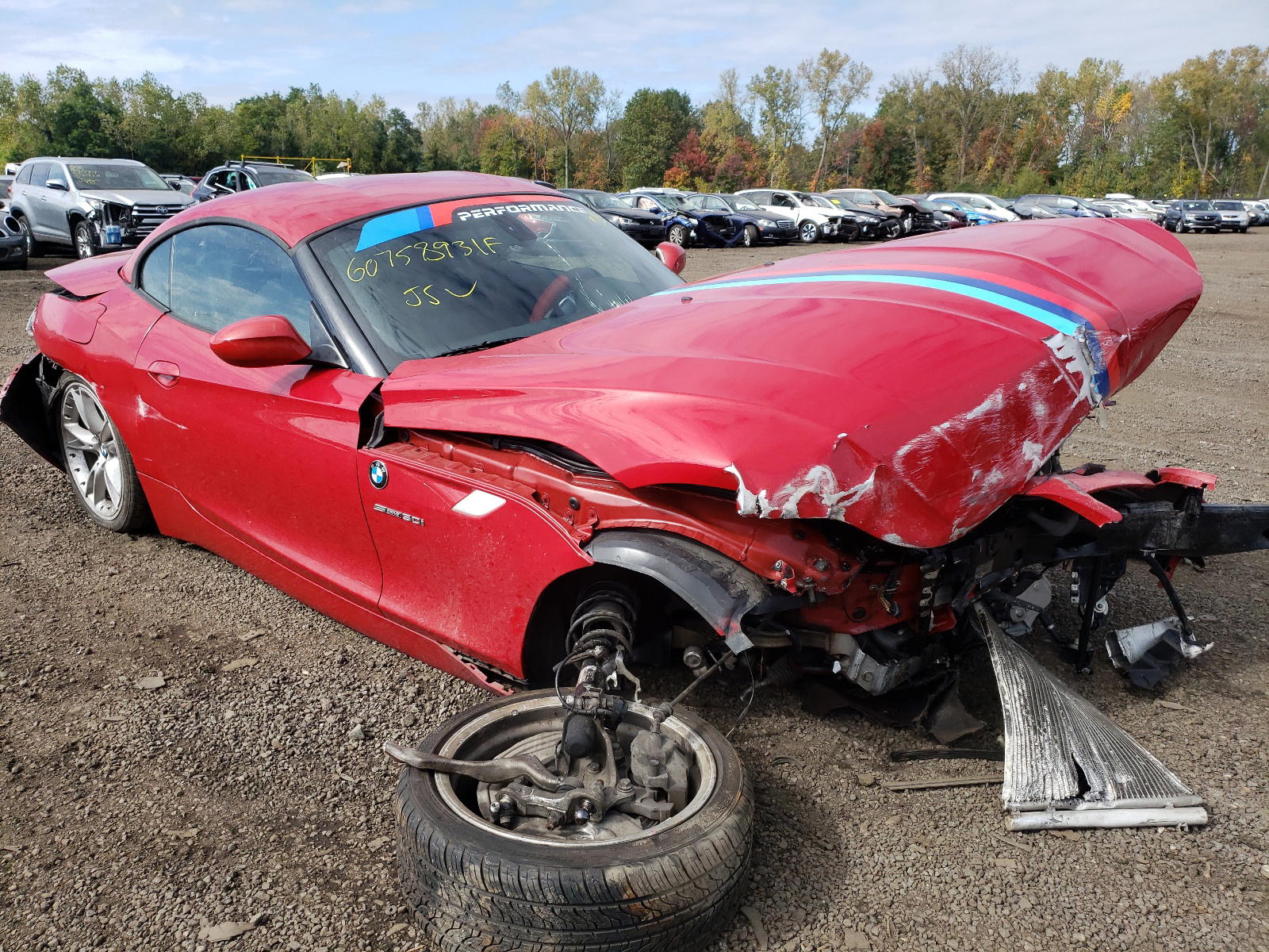 BMW Z4 SDRIVE3 2010 with VIN WBALM5C5XAE377331 - Photo from auction