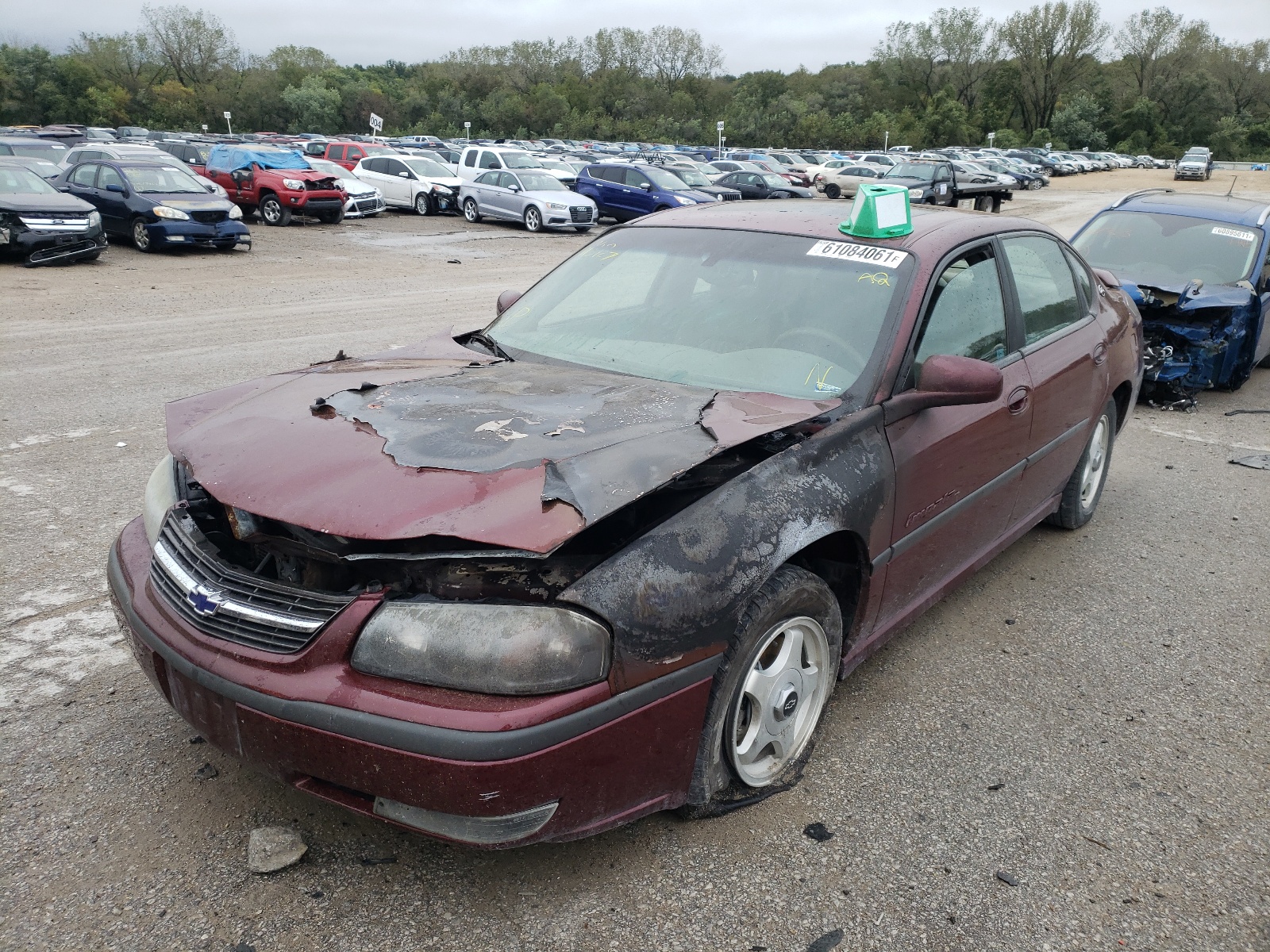 Photo 2 from auction – 2001 CHEVROLET IMPALA LS with VIN 2G1WH55K319113127