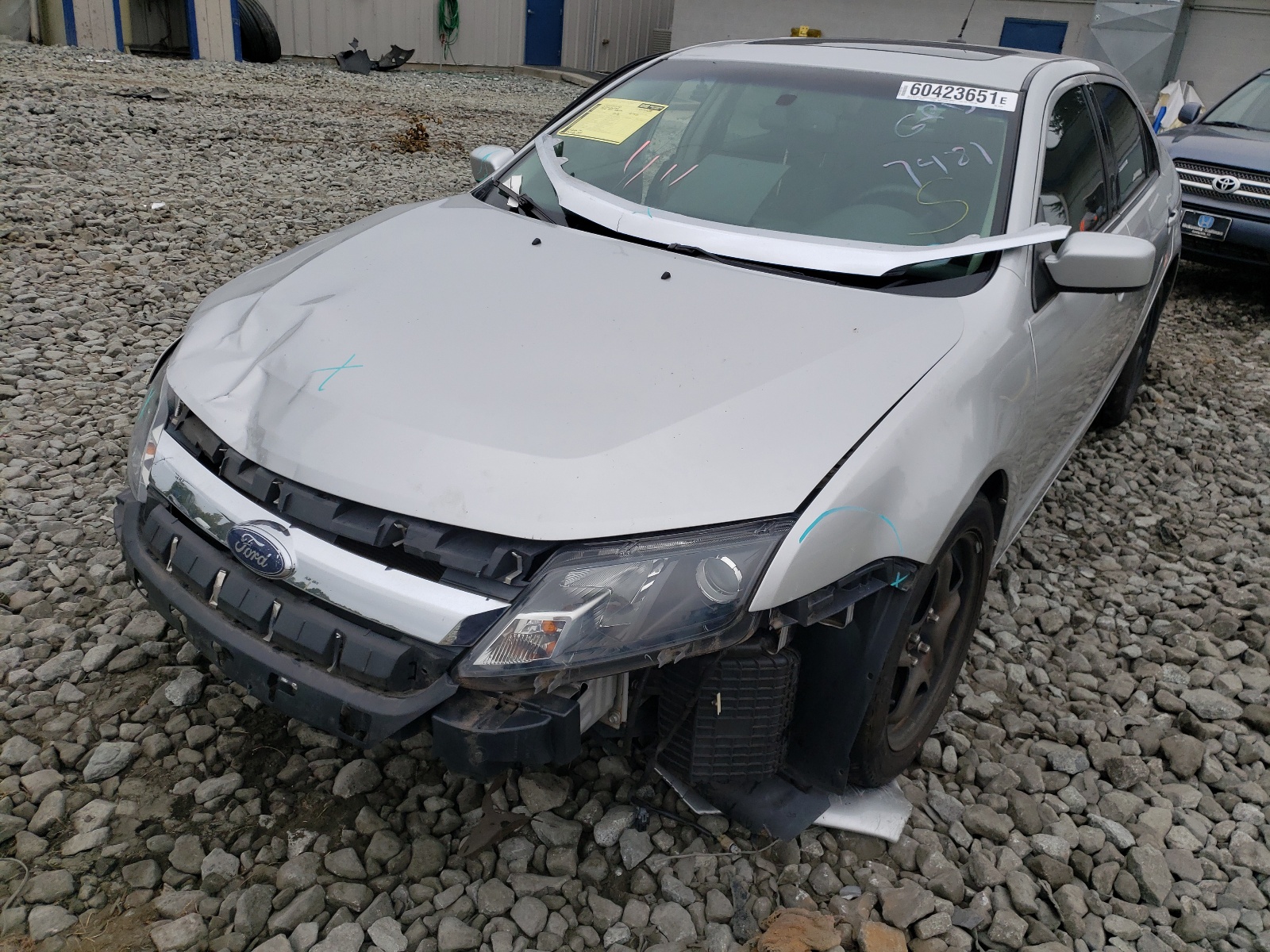 Photo 2 from auction – 2010 FORD FUSION SE with VIN 3FAHP0HA4AR237481