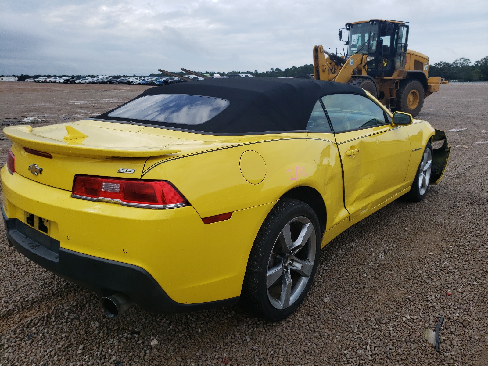 Photo 4 from auction – 2015 CHEVROLET CAMARO 2SS with VIN 2G1FK3DJ2F9175155