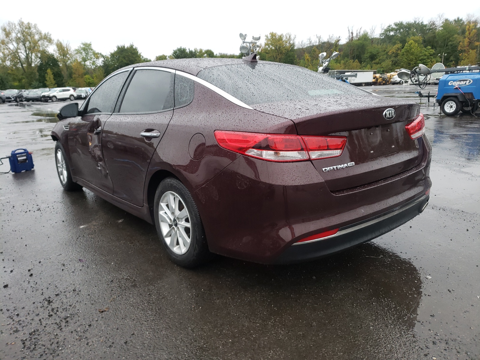 Photo 3 from auction – 2016 KIA OPTIMA LX with VIN 5XXGT4L34GG092953