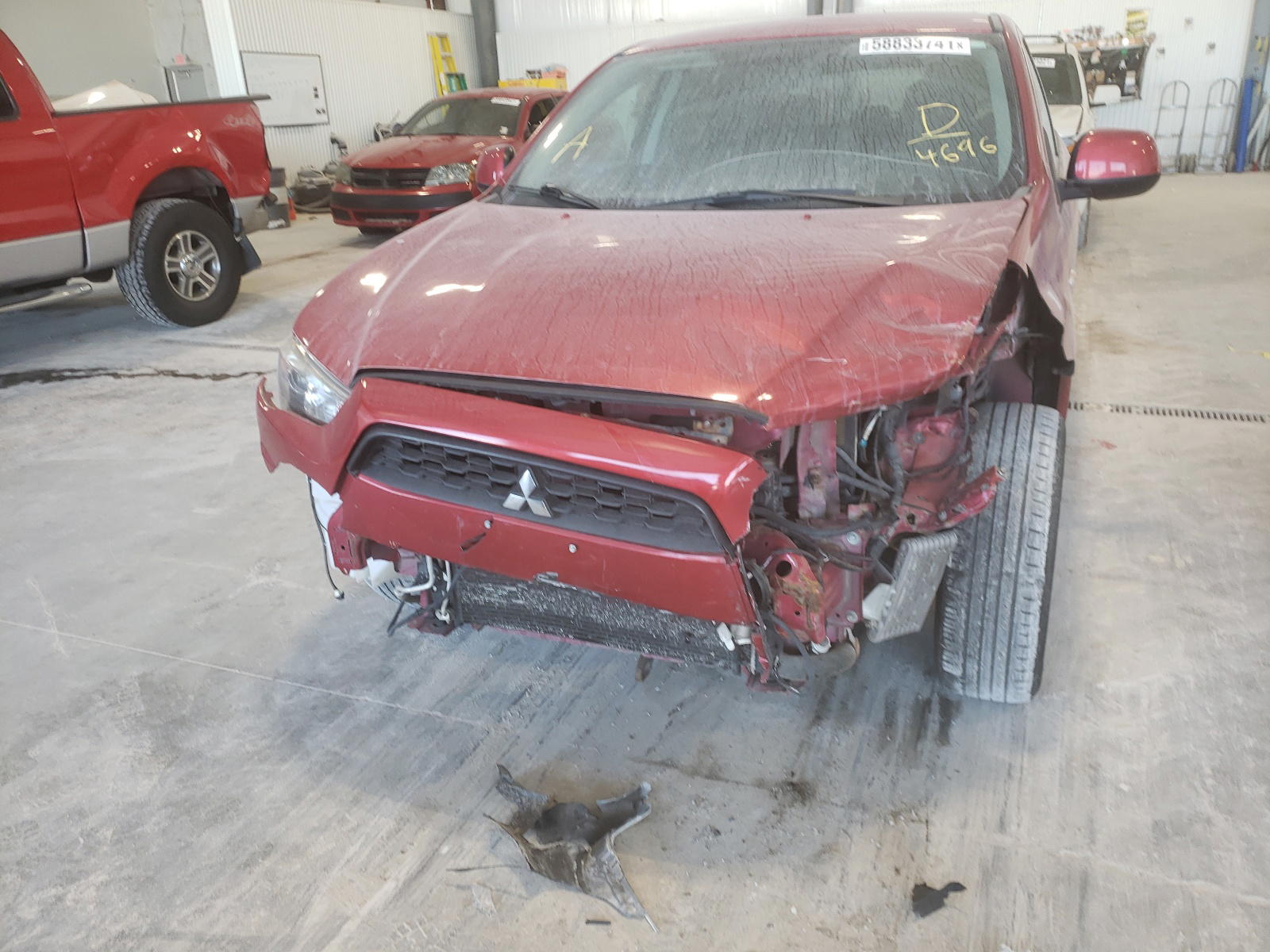 Photo 9 from auction – 2015 MITSUBISHI OUTLANDER with VIN 4A4AP3AU6FE024696