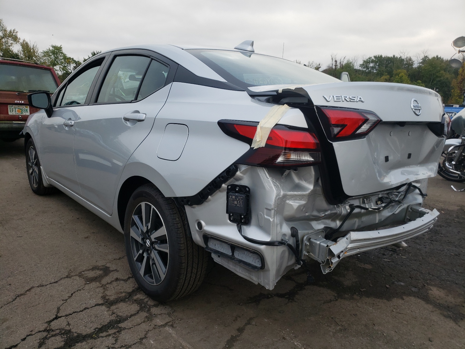 Photo 3 from auction – 2021 NISSAN VERSA SV with VIN 3N1CN8EV9ML838606