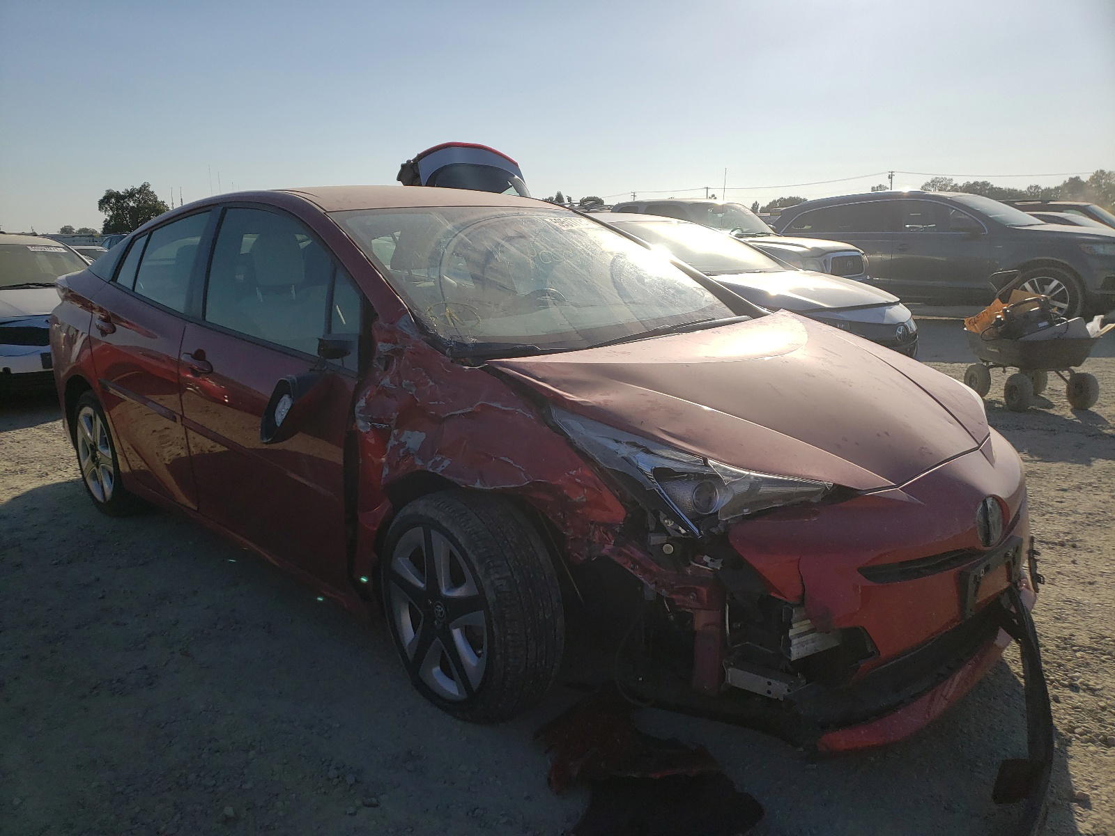 TOYOTA PRIUS 2016 with VIN JTDKARFU1G3511049 - Photo from auction