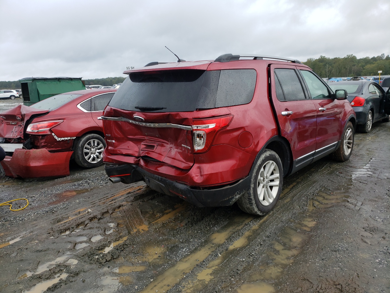 Zdjęcie 4 z aukcji – 2014 FORD EXPLORER X z VIN 1FM5K7D87EGA15999